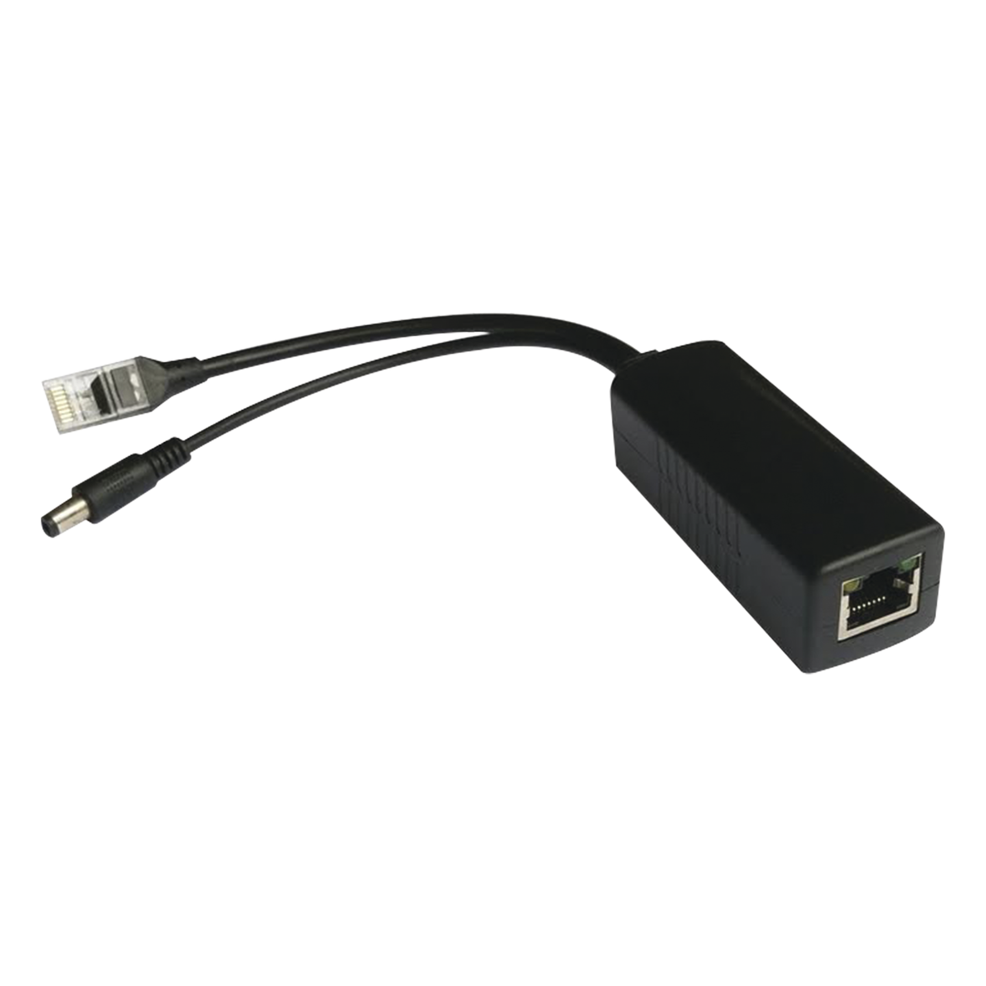 Divisor PoE Pasivo / 48-55 Vcc a 12 Vcc / 2 A / 10/100 Mbps / Alcance 120 m (393.7 ft) / Aislado / IEEE 802.3af — EPCOM POWERLINE · SKU TTPL100