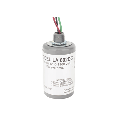 Protector de Descargas Atmosféricas / Sistemas Fotovoltaicos DC / 0-1100 Vcc / Tiempo de Respuesta 5 ns / Varistor de Óxido de Silicio / Instalación Externa