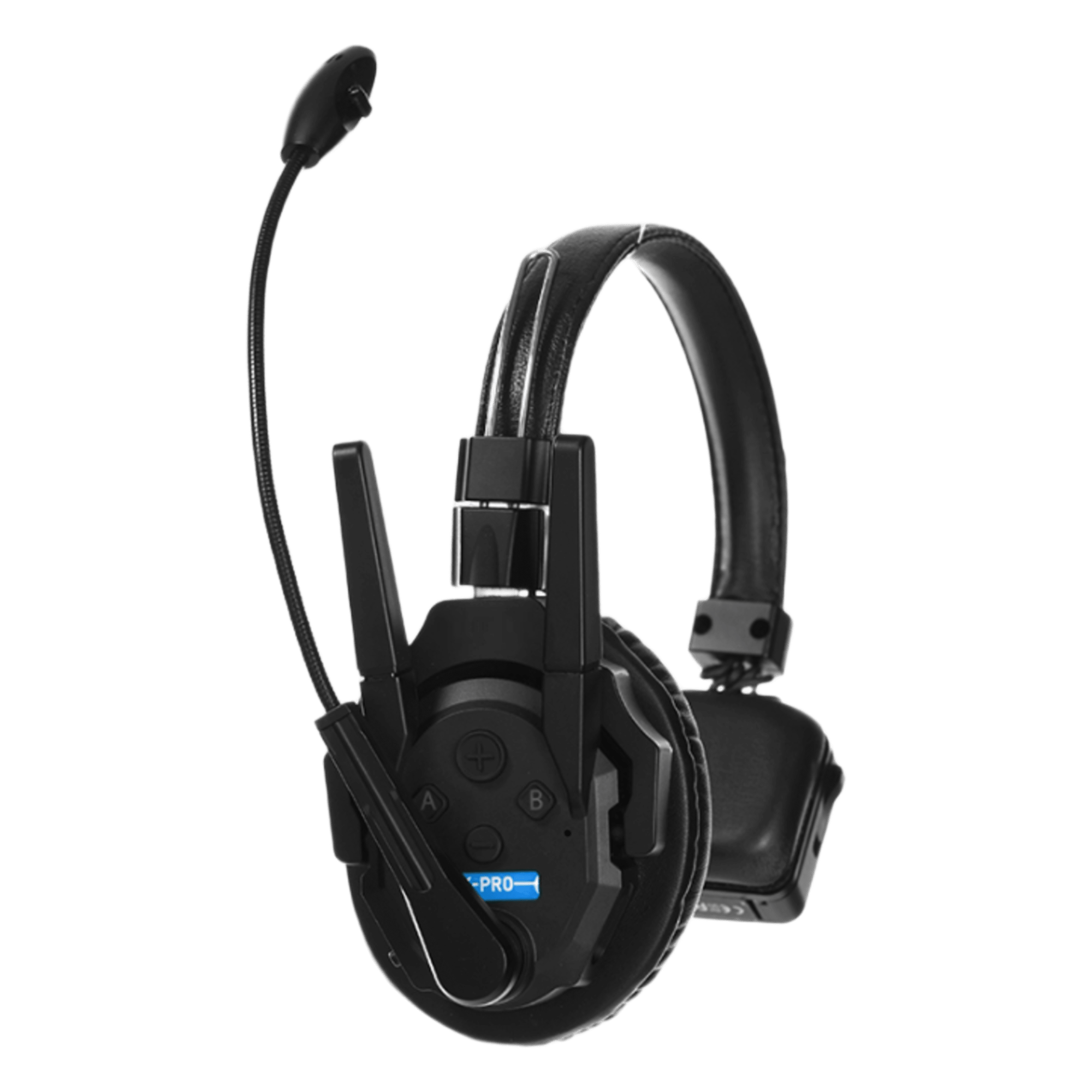 Intercomunicador Inalámbrico / Full-Duplex / Alcance 500 m (1640 ft) / Hasta 13 Unidades / Latencia 80 ms / AEC 2.0 / Batería 24 Hrs / USB-C — TXPRO · SKU TXPRO1