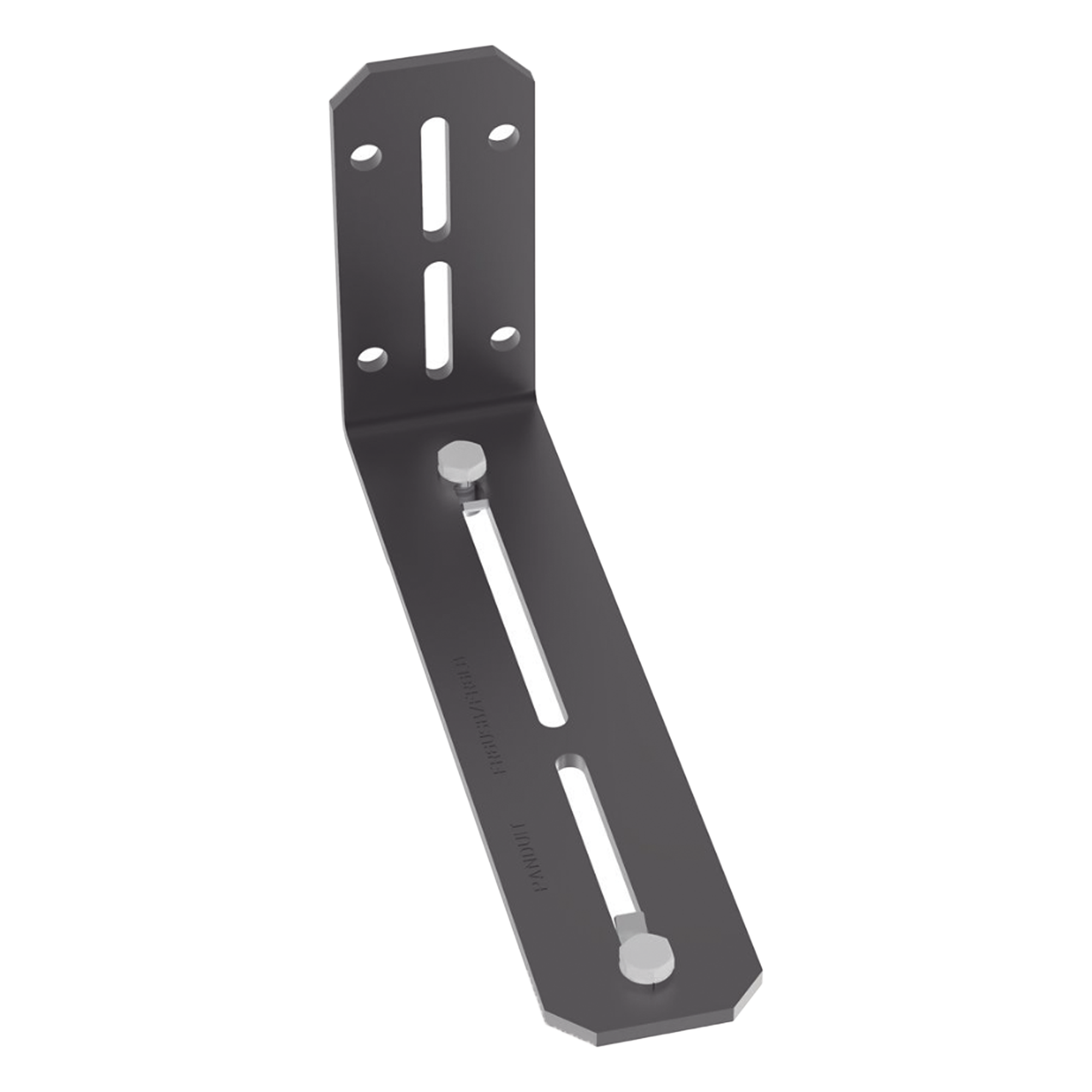 Soporte en L / Montaje Pared o Gabinete / Canaletas 6x4 y 4x4 / Acero Negro / 8.88 x 2 pulgadas — PANDUIT · SKU FR6LB
