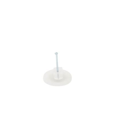 Grapa para cable plano de 4mm color transparente (100pzs) (3208-00100) 