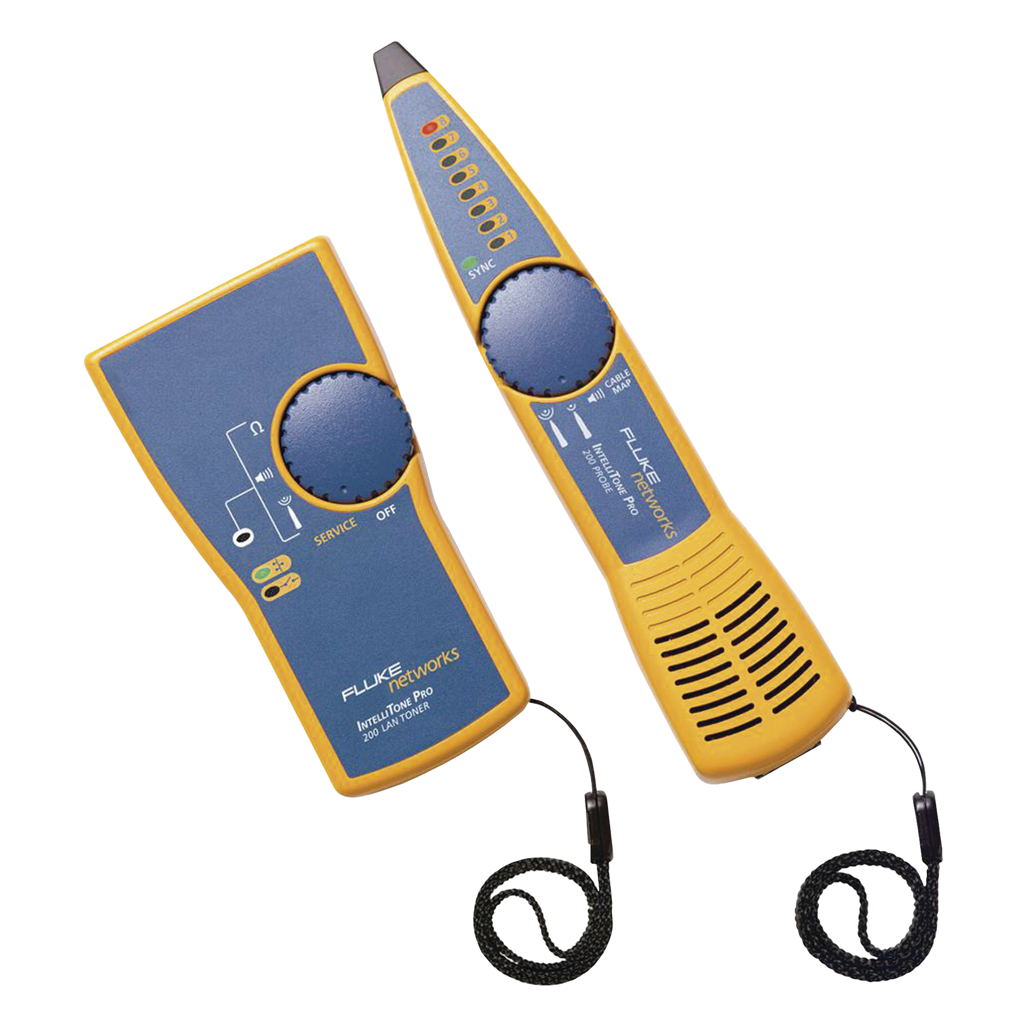 Kit de Generador y Sonda de Tonos / Detección Digital y Analógica / Redes Activas / Humedad 95% / 0°C a 40°C — FLUKE NETWORKS · SKU MT-8200-60-KIT