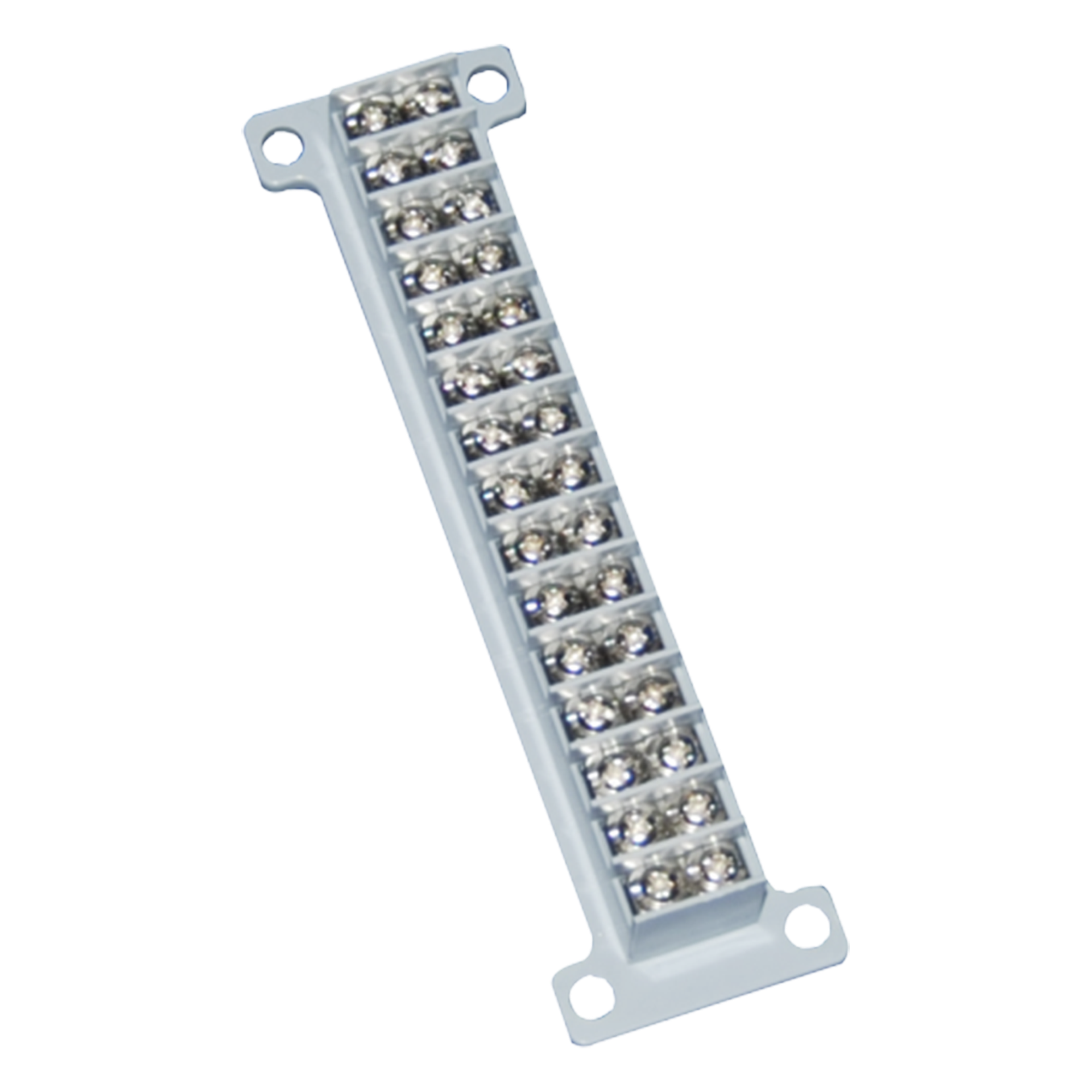 Bloque de Terminales / 15 Líneas / 10 A / 400 V / Carcasa Modular ABS / Terminales de Cobre — PRECISION · SKU PSTTB15PM