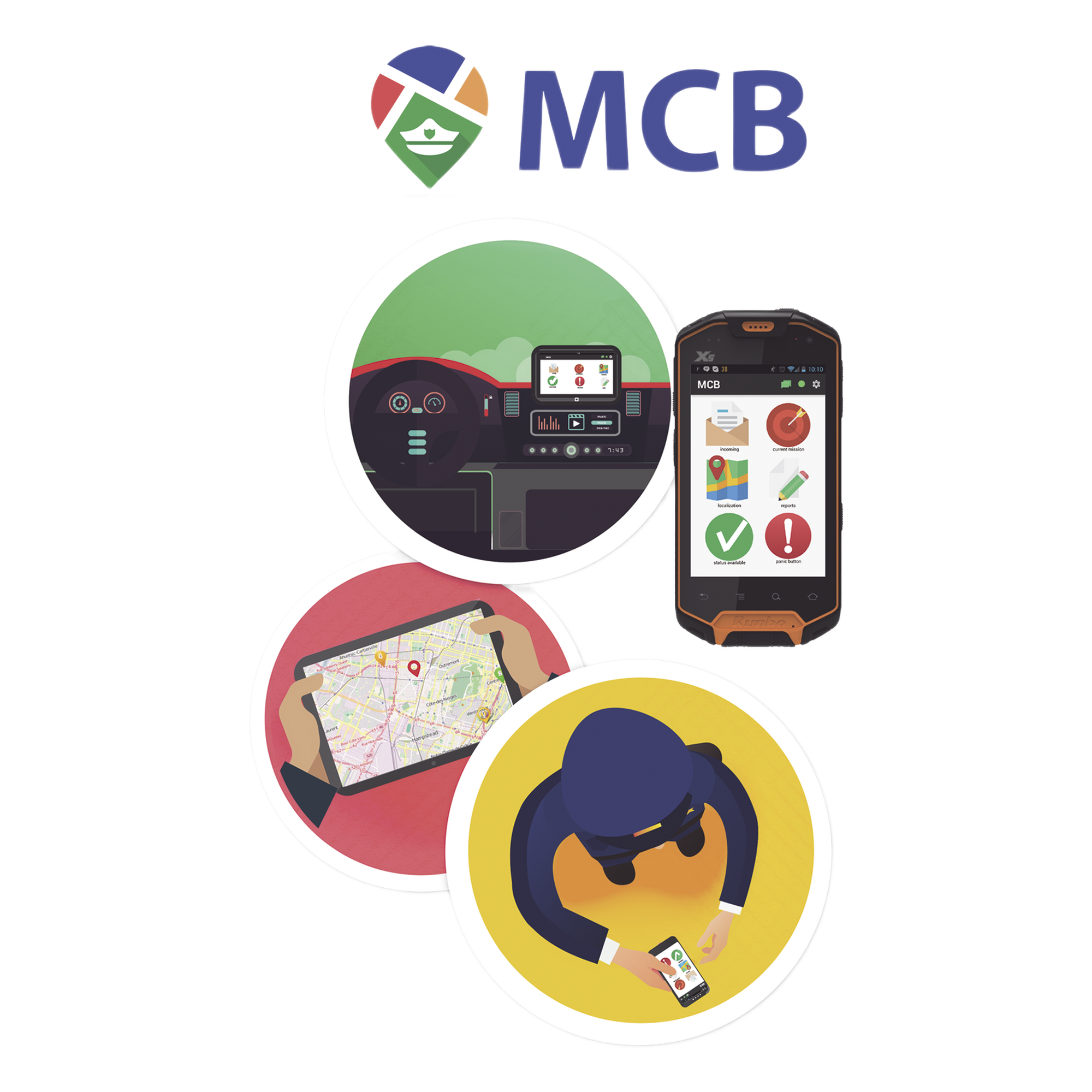Licencia de Gestión de Personal de Campo / 10 Usuarios Simultáneos / Mission Control Board / Seguimiento GPS en Tiempo Real — MCDI SECURITY PRODUCTS, INC · SKU MCB10