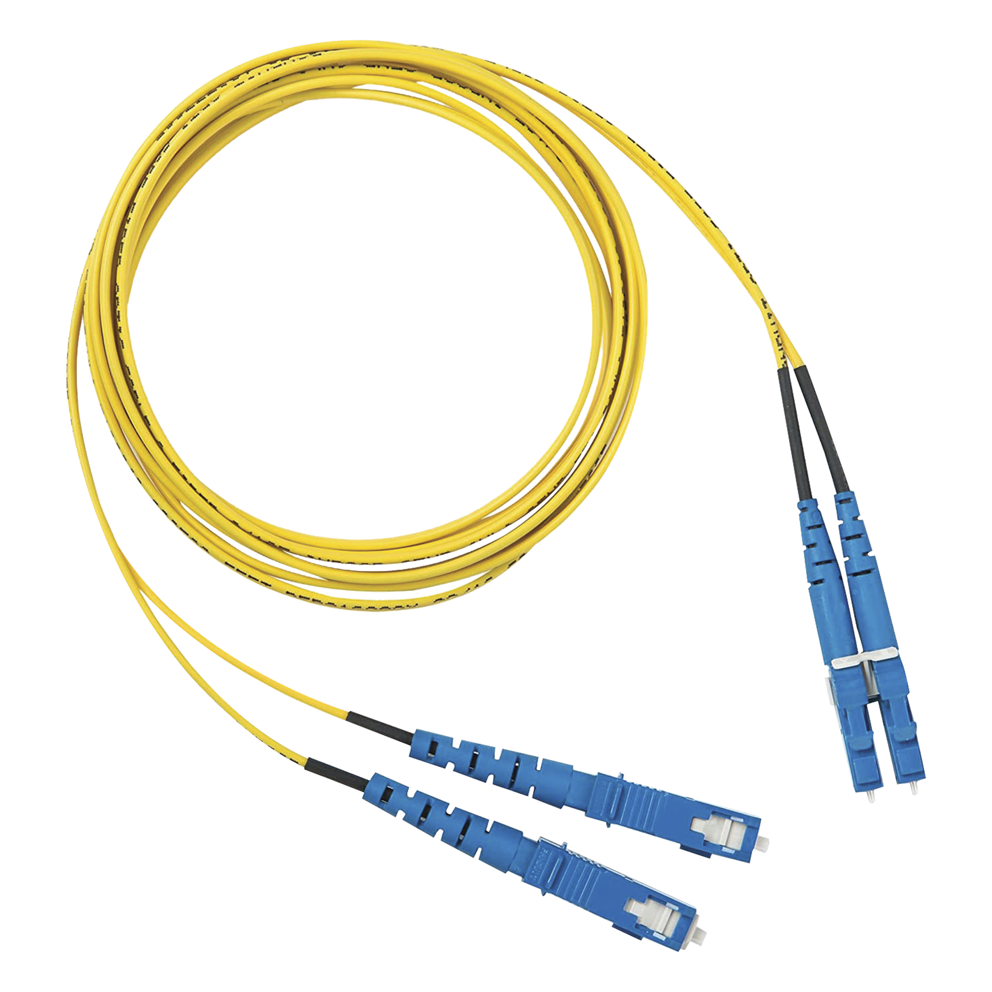 Jumper de Fibra Óptica Monomodo 9/125 OS2 / LC-SC Duplex / OFNR Riser / 10 m (32.81 pies) / Amarillo — PANDUIT · SKU F92ERLNSNSNM010