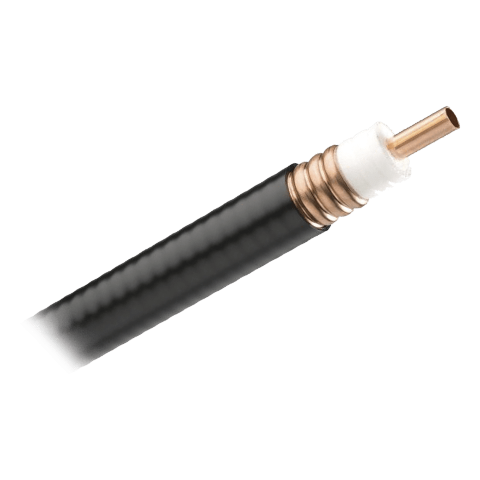Cable Coaxial Inalámbrico / 7/8 pulgadas / Cobre Corrugado 100% Blindado / PE Negro / 50 Ohm / 9.4 mm Conductor — ANDREW / COMMSCOPE · SKU AVA5-50