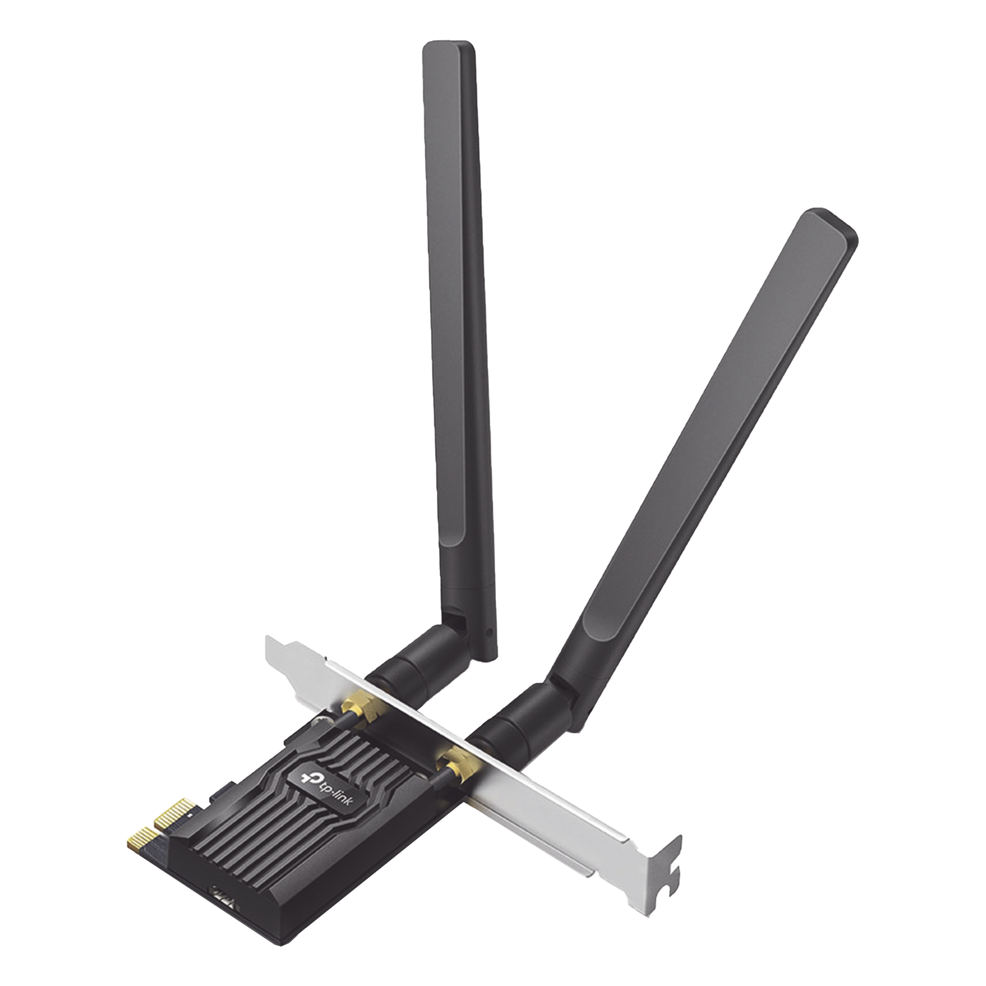 Adaptador PCIe Wi-Fi 6 / AX1800 Mbps / Doble Banda 2.4/5 GHz / Bluetooth 5.2 / MU-MIMO 2x2 / WPA3 / Antenas 2 dBi Desmontables — TP-LINK · SKU ARCHER-TX20E