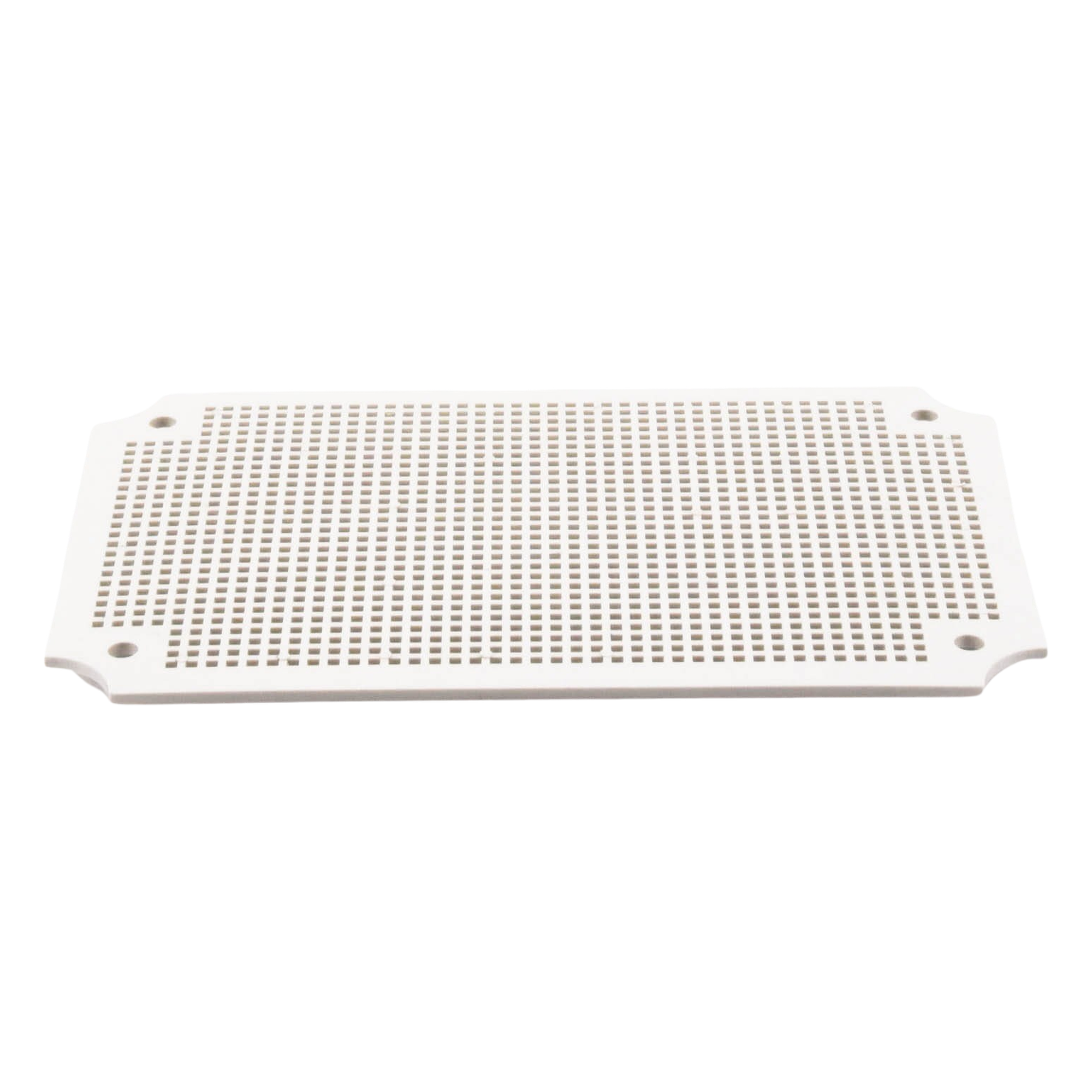 Placa Interna para Gabinete IP65 / ABS Resistente a Impactos / 250 x 160 mm / Instalación Torre, Poste o Pared / Optimizada para PoE y Baterías