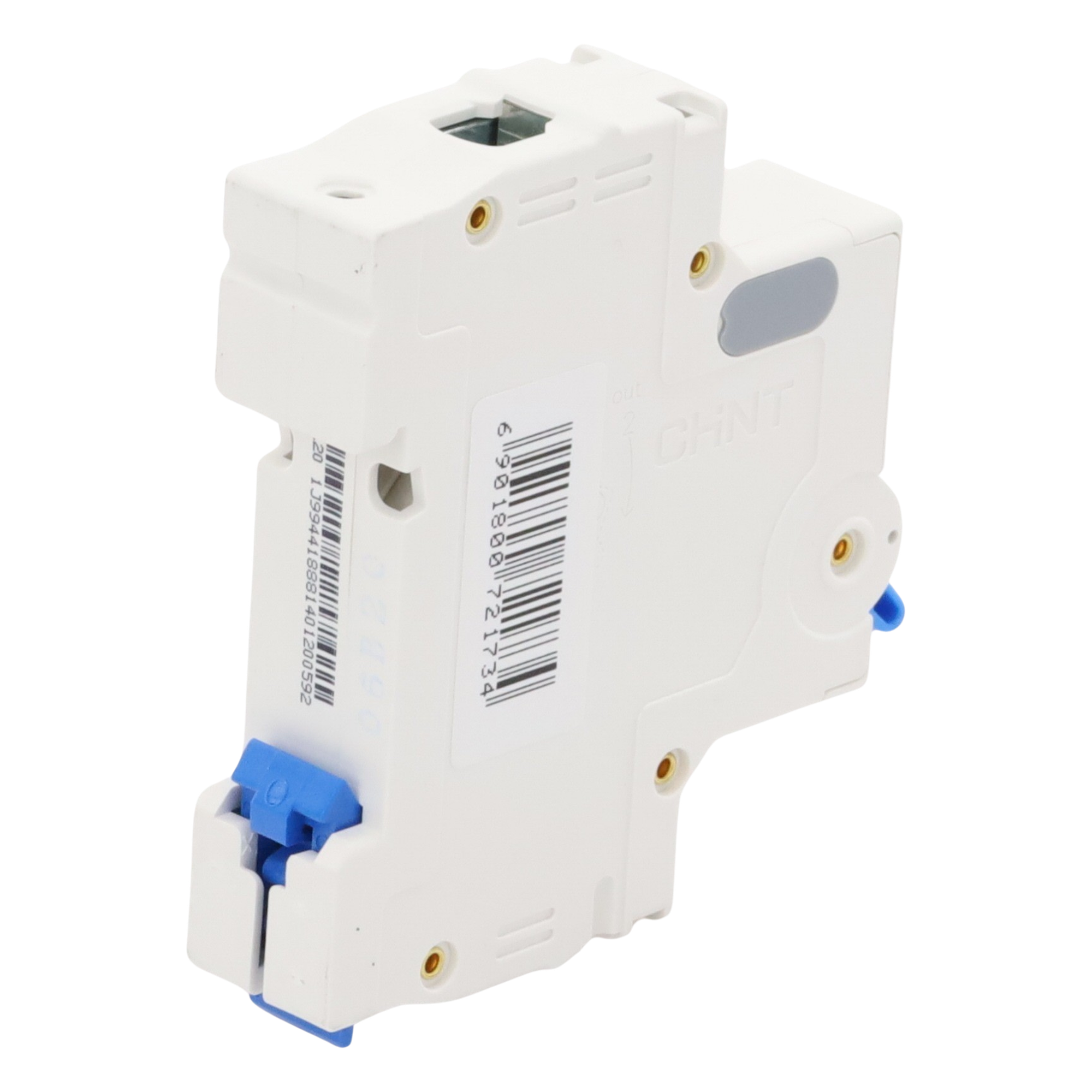 Interruptor Termomagnético DIN / 1 Polo / 6 A / 6 kA / 110-415 VCA / Rango -40 °C a 70 °C