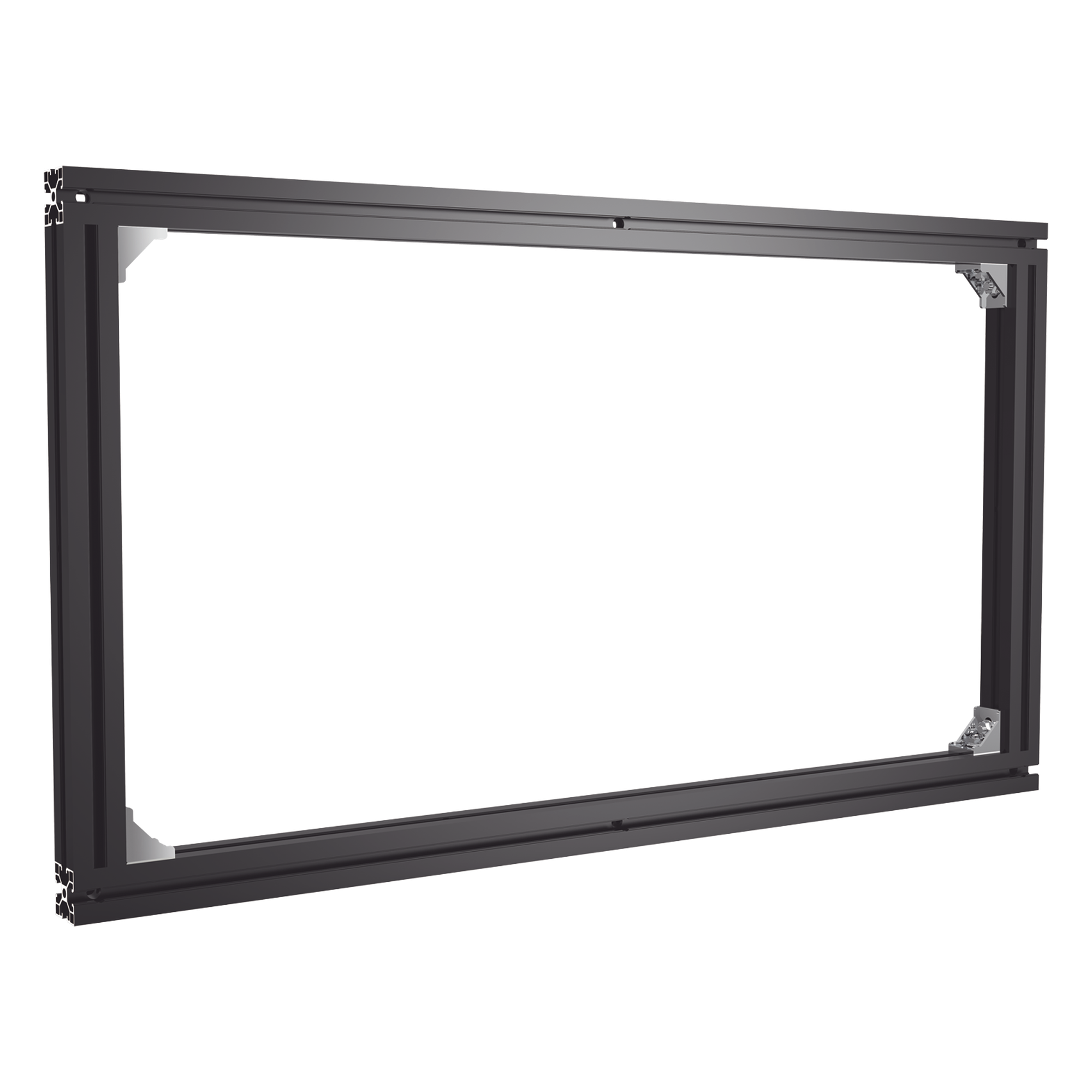 Montaje de Pared para 2 Paneles LED / Interior / Aluminio 6063 / 1000x580x80 mm (39.40'x22.85'x3.15') / 7.5 kg — HIKVISION · SKU DS-DL124854W