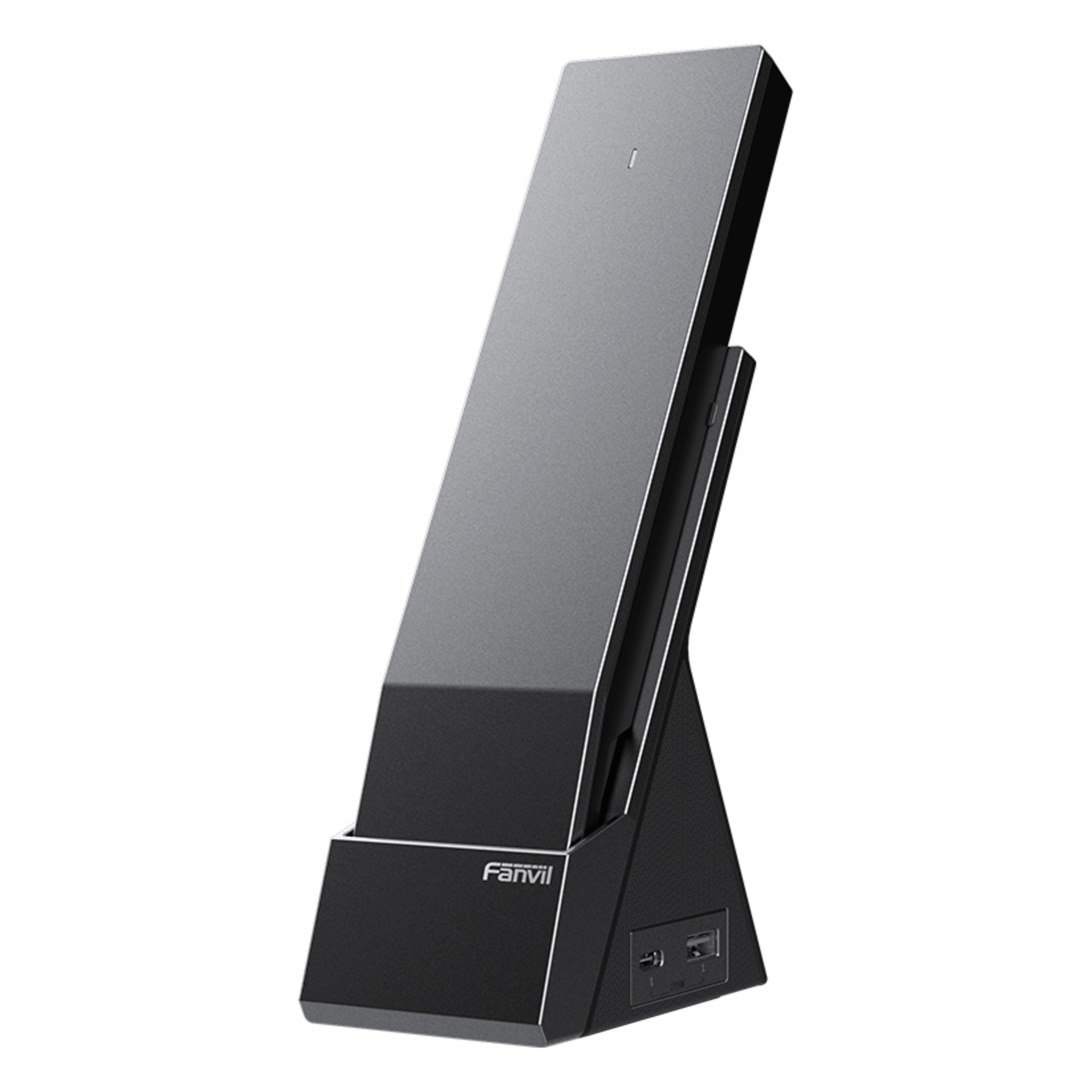 Teléfono IP Inalámbrico / Wi-Fi 6 Doble Banda / 6 Teclas DSS Programables / Material Antibacterial ISO 22196 / Batería 1900 mAh / Audio HD — FANVIL · SKU H603W-B