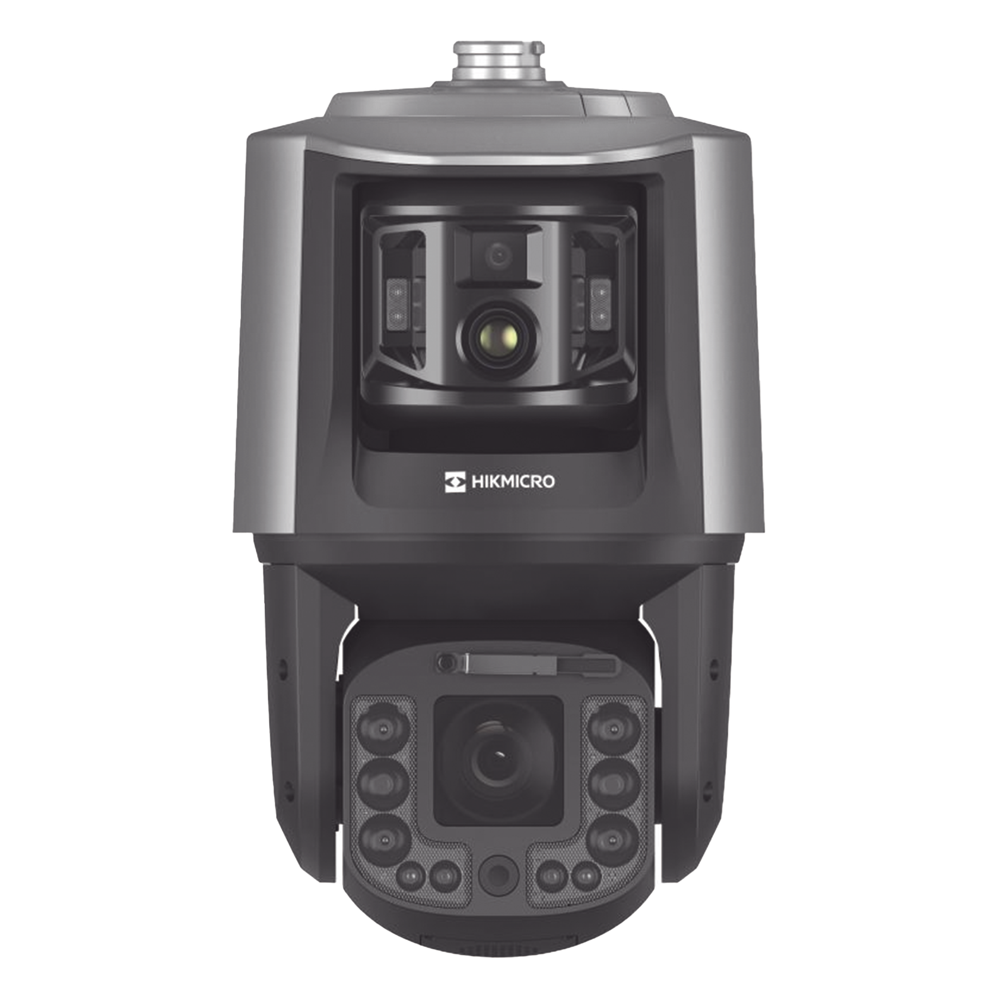 Cámara Domo PTZ IP / 4 Megapixel / Zoom Óptico 40X / Cámara Térmica 256 × 192 / Cámara Óptica Fija 4 Megapixel / Protección Perimetral / IR 240 m (787.4 ft) — HIKMICRO · SKU HM-TX2840-10/G0/T1