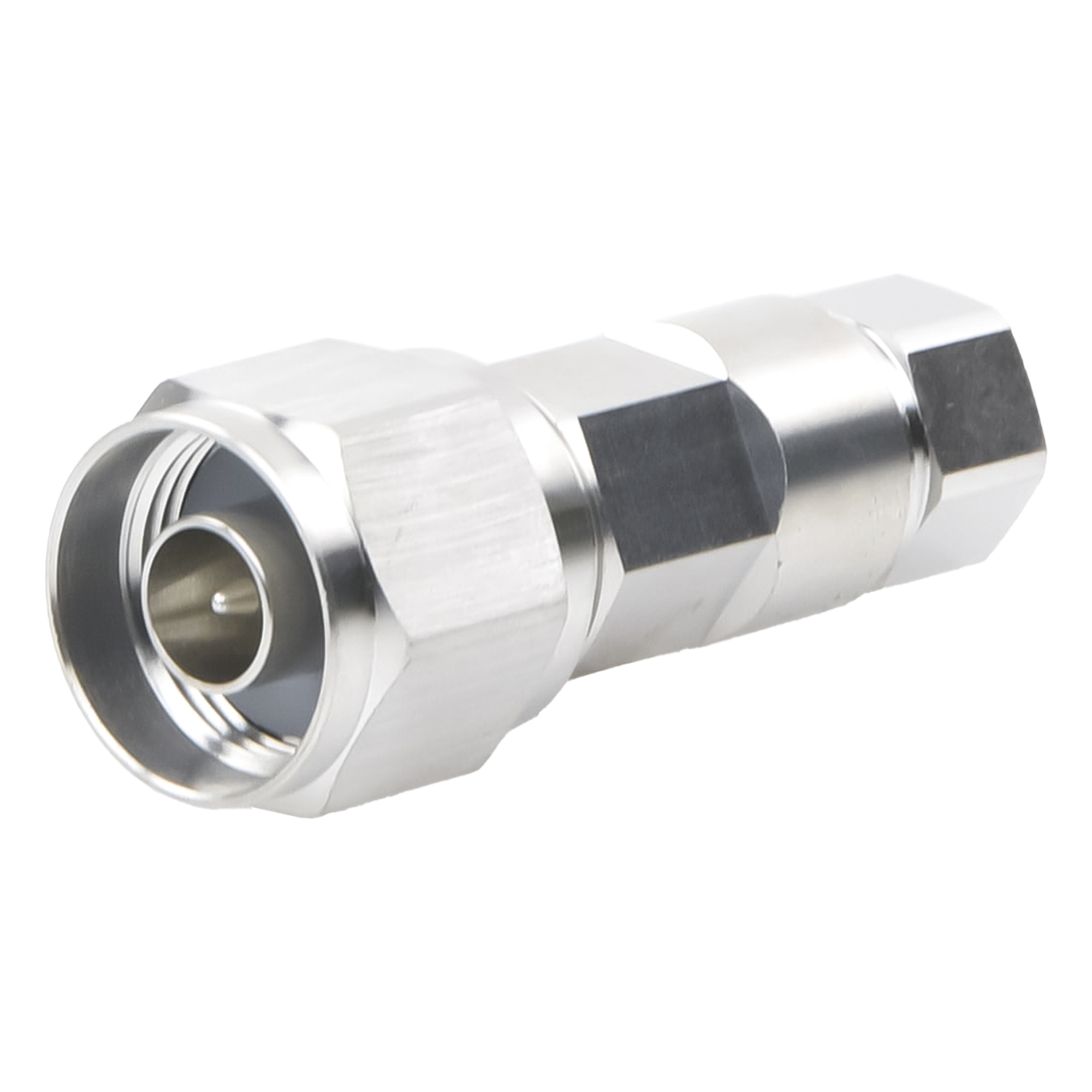 Conector Coaxial N Macho / Estilo Derecho / 50 Ohm / 0-18000 MHz / 565 Vrms / Blindaje -110 dB / Para Cable FSJ1-50A — ANDREW / COMMSCOPE · SKU F1TNM-HC