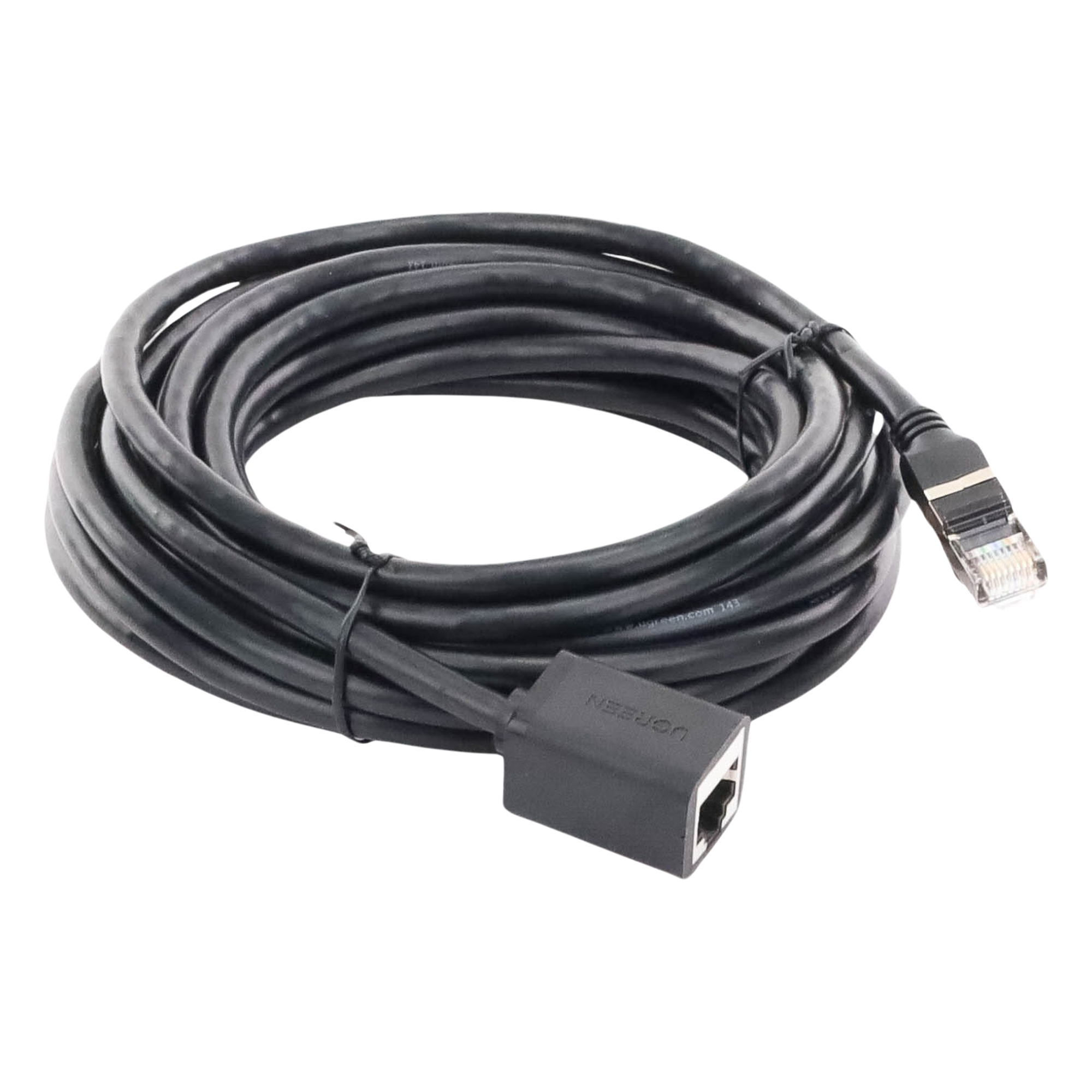 Cable de Extensión Ethernet Cat6 / F/UTP / Macho a Hembra / 5 Metros (16.40 Pies) / 1000Mbps / 250MHz / Cobre Puro / 568B
