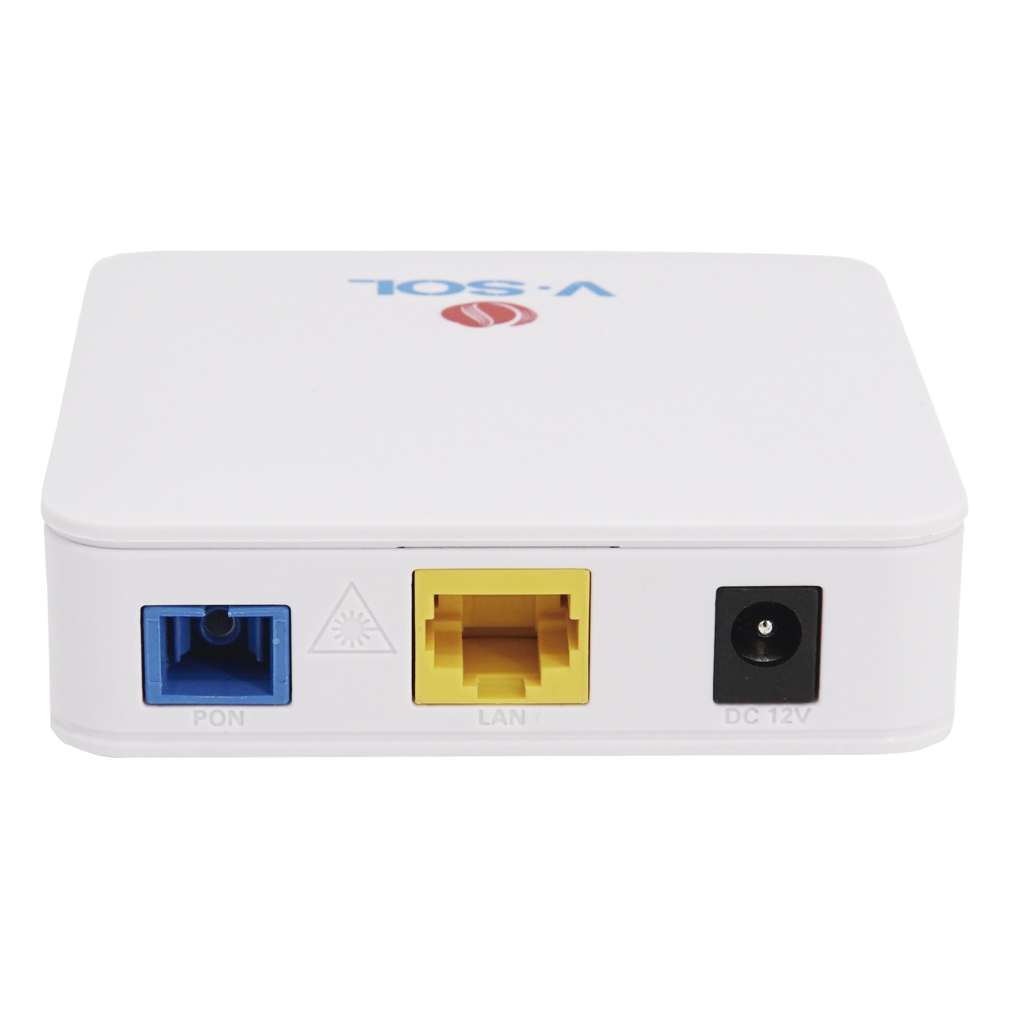 ONU Bridge / Dual GPON/EPON / 1x SC/UPC + 1x LAN Gigabit / 82x82x25 mm / 0.27x0.27x0.08 ft / Bridge o Router / -10 a 55°C — V-SOL · SKU V2801S-B