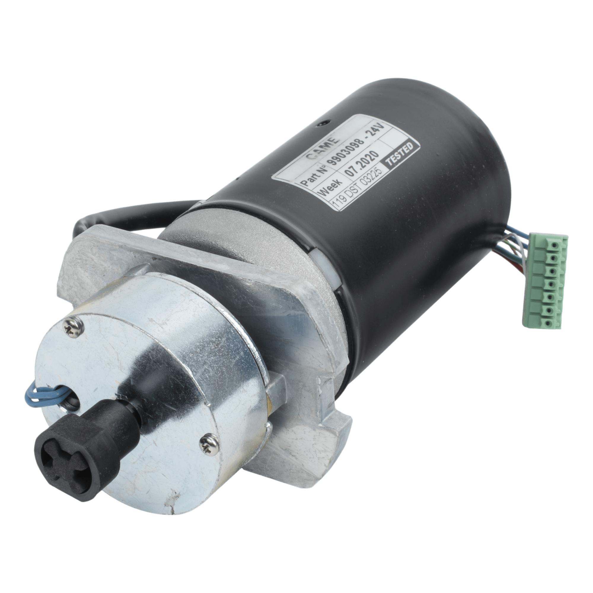 Motor de Repuesto para Brazo Automático / 24V DC / Freno Integrado / Serie AXO / Operación Residencial y Comercial — CAME · SKU 88001-0141