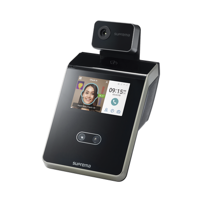 FaceStation 2 Lector Facial/ Notificación por Temperatura Alta /  Bluetooth MultiClass SE Dual RFID (125KHZ EM HID PROX 13.56MHZ Mifare DesFire / EV1 FELICA ICLASS S) Compatible con BioStar2