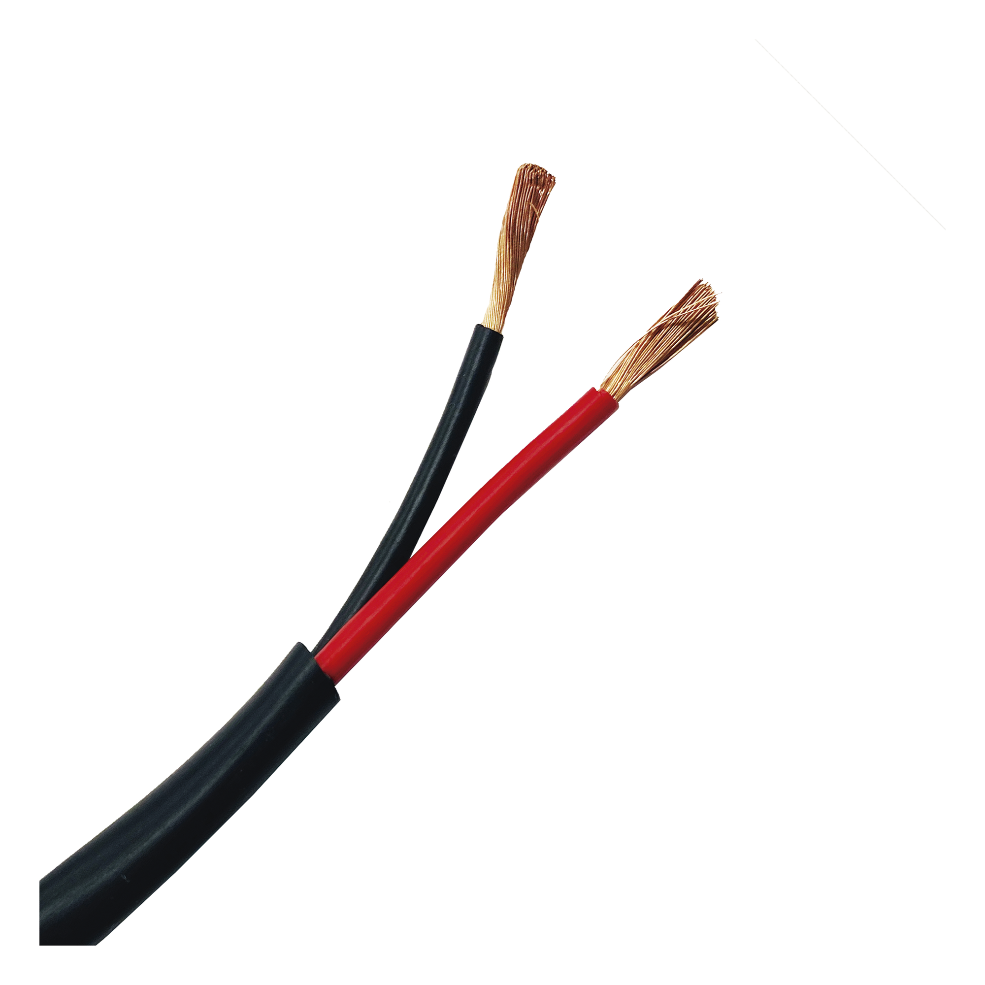 Bobina de 152 Metros (500 Pies) / 18AWG 2 Conductores / Cable Profesional de ALTA FIDELIDAD 100% Cobre / Exterior / Direct Burial / Color Negro / Para Aplicaciones de Audio, Control de Acceso y Automatización