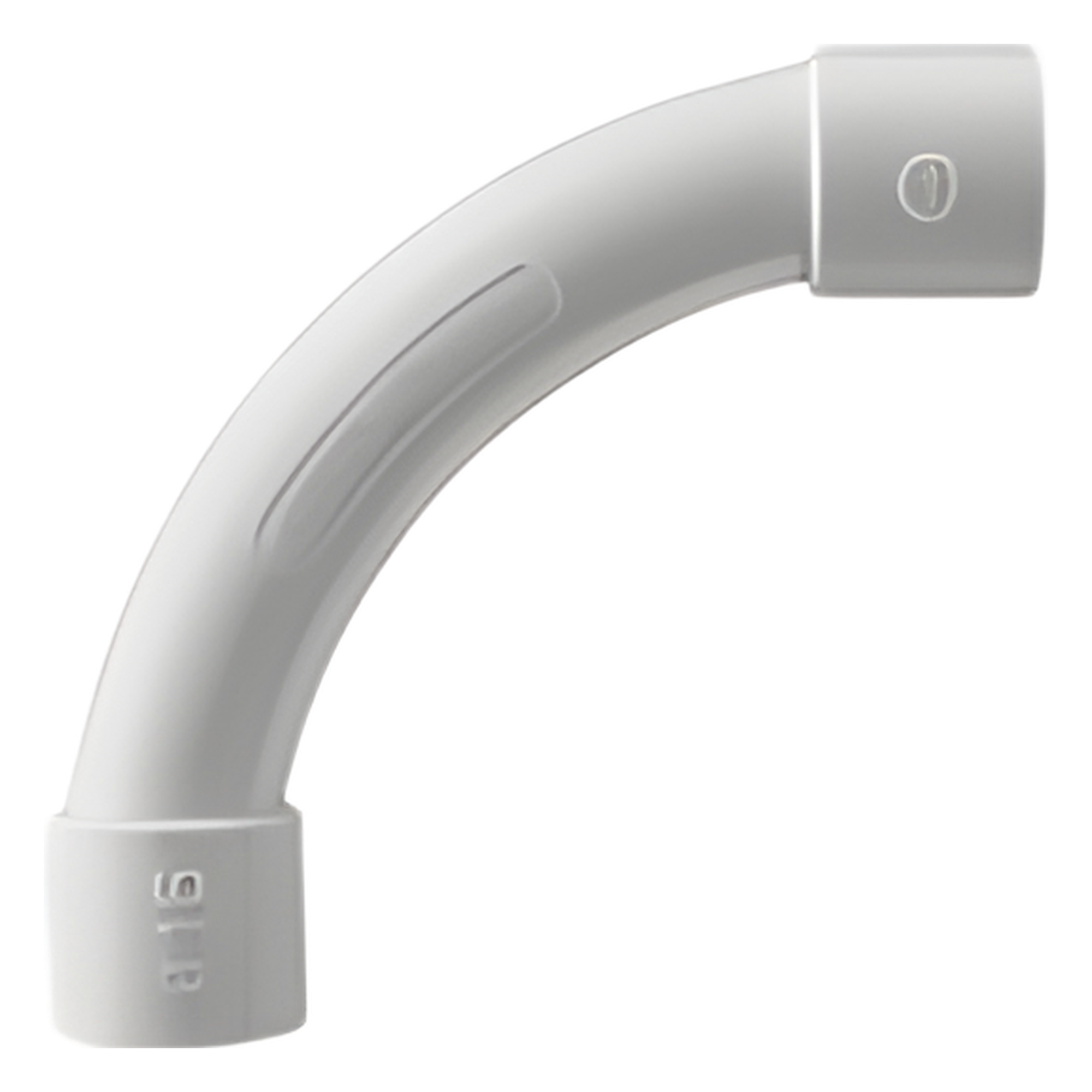 Curva de Radio Estrecho para Tubería Rígida / 50 mm / PVC Auto-extinguible / Libre de Halógenos / Datos y Telecomunicaciones — GEWISS · SKU DX-40-150