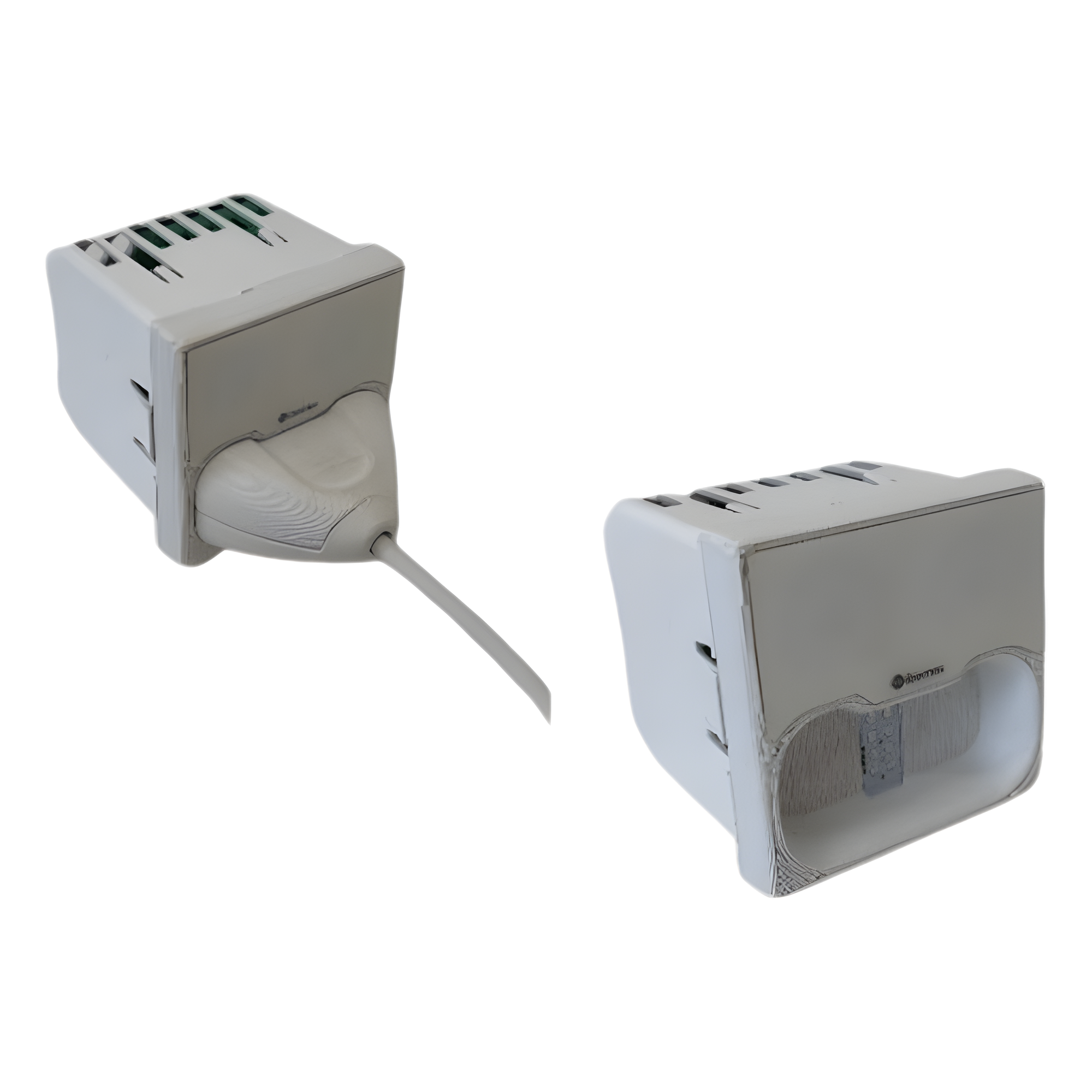 Módulo de Pared para Pulsadores de Cama / Conector Magnético / Dimensiones 45x45 mm / Material ABS Anti-Microbiano / Compatible con NX0881/MG