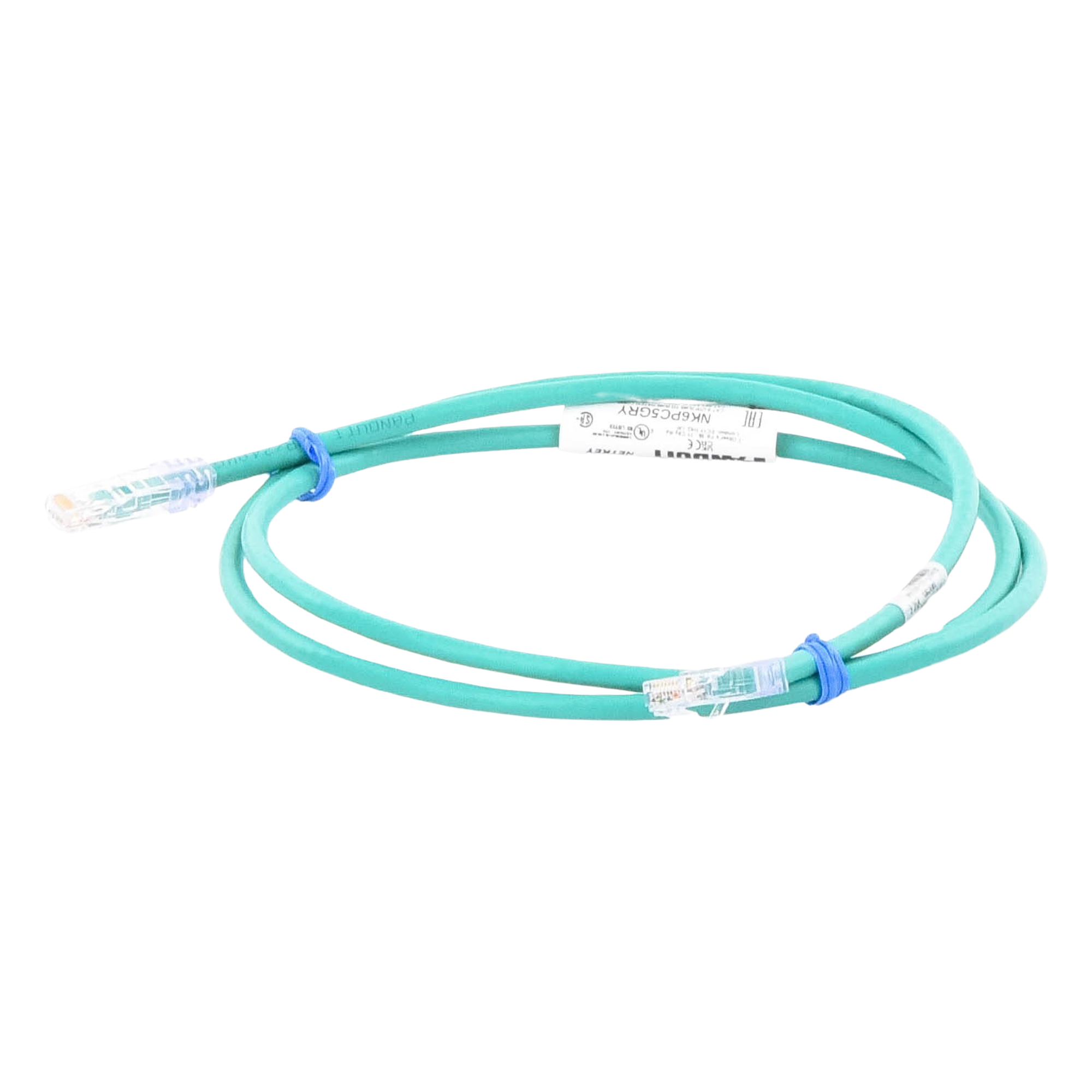 Cable de Parcheo UTP / Cat 6 / Clase E / 24 AWG / T568B / 1.5 m (4.92 ft) / Verde