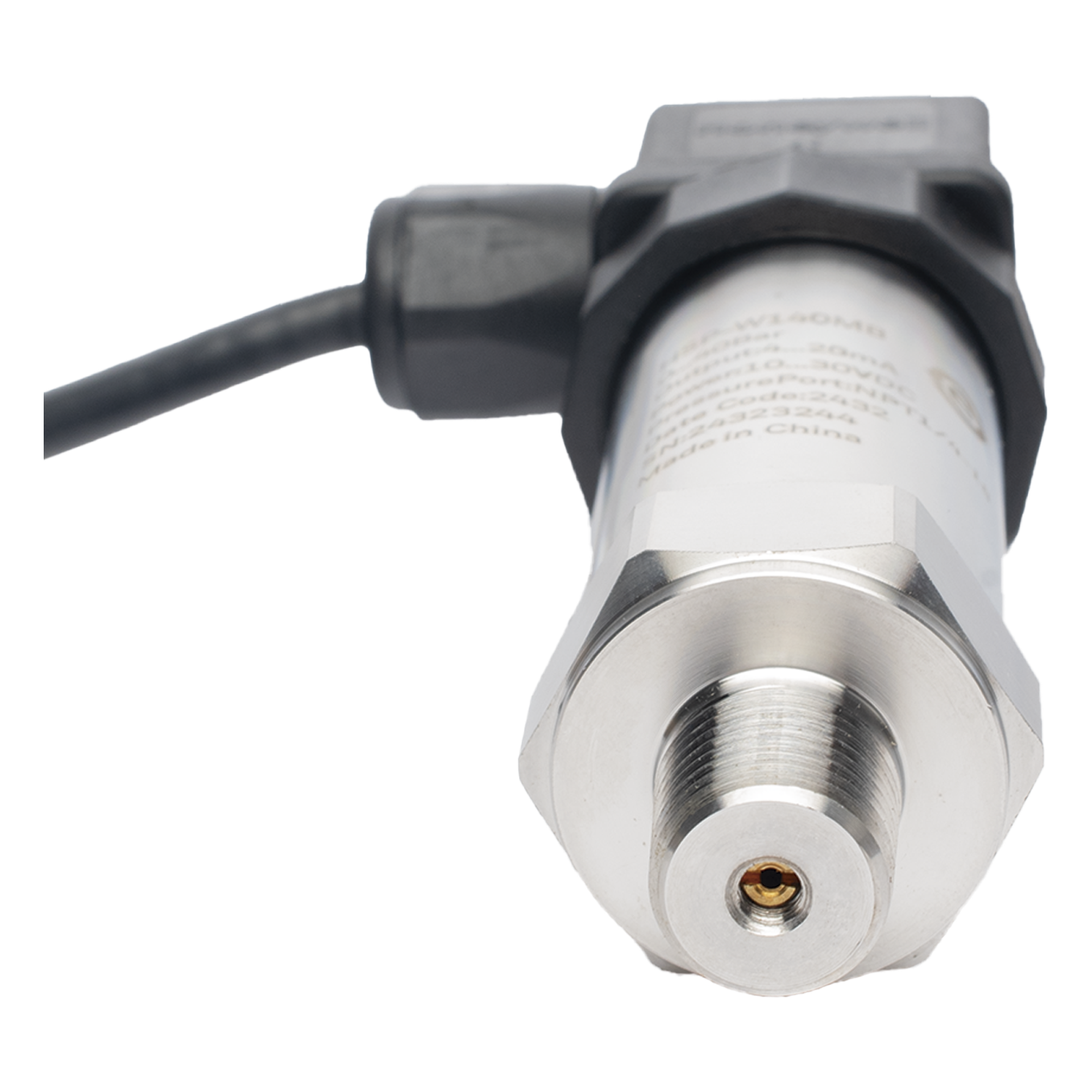 Sensor de Presión Industrial / 0 a 40 bar (580 psi) / Salida 4-20 mA / Conexión NPT / IP65 / -20 a 125 °C — HONEYWELL BMS · SKU HSP-W140MB