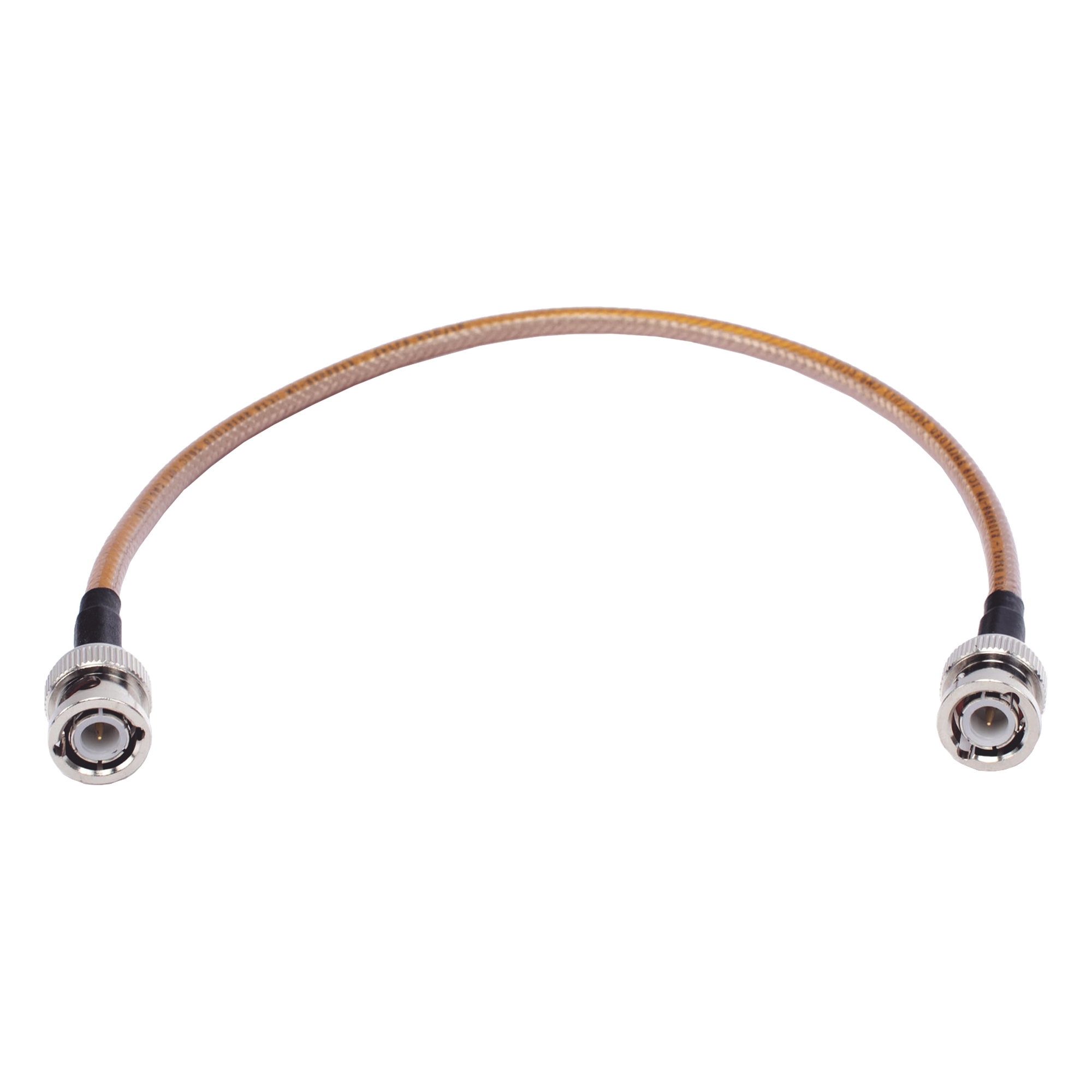 Jumper Coaxial / 30.5 cm (1 pie) / Cable LP142 / BNC Macho a BNC Macho / 50 Ω