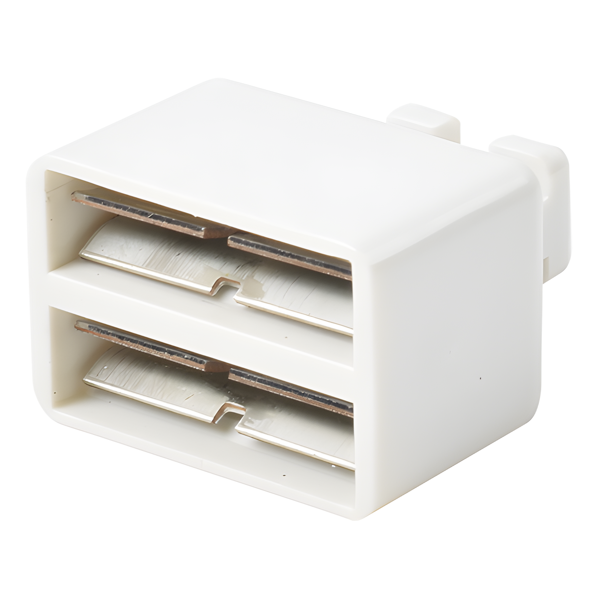 Clip de Puente / Para Regletas S66 / Conector SA-1 / Color Blanco / 1 Par — SIEMON · SKU SMBC-2-2