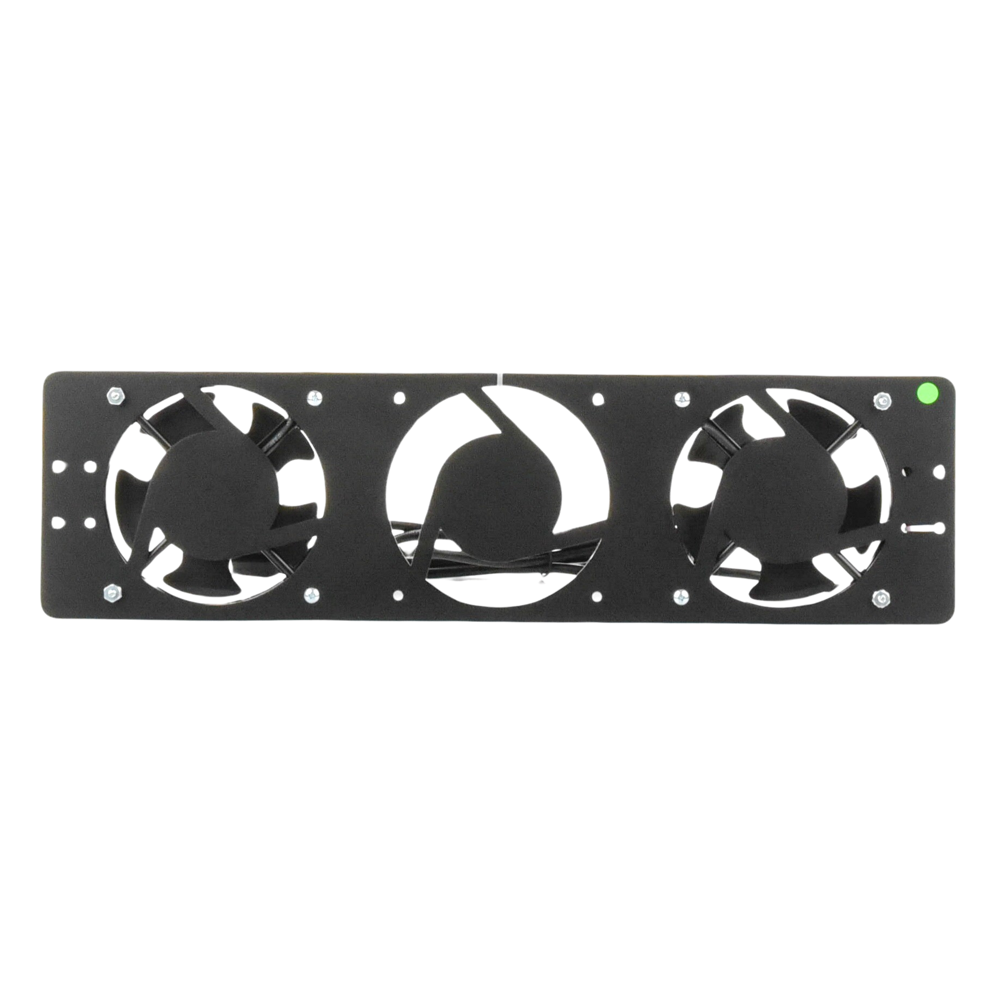 Kit de Ventiladores para Gabinete / 110 Vca / 12 x 12 cm / 76 CFM Total / Clavija Polarizada
