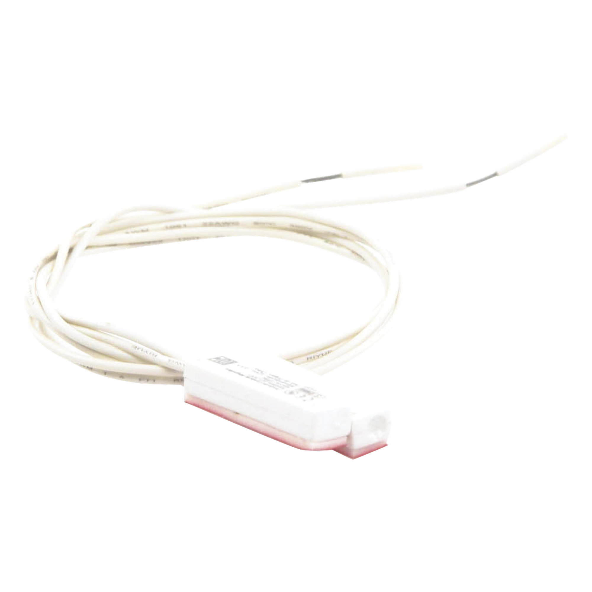 Contacto Magnético Cableado / NC / Gap 13 mm / Cable 45 cm / 12 VCC / 0.5 A / Dimensiones 25 x 6.6 x 4.6 mm — SFIRE · SKU SF-2061