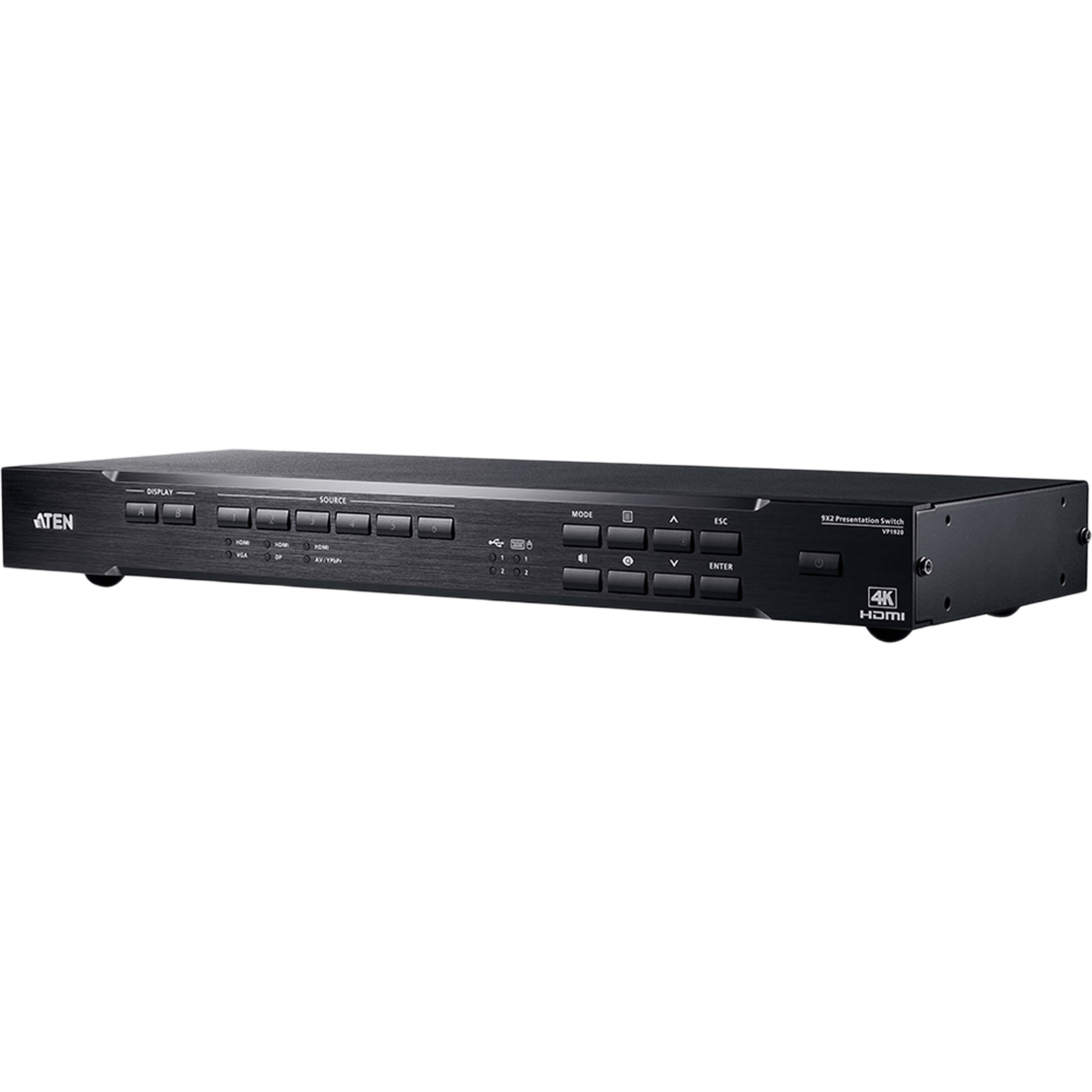 Switch de presentación 4K 9 x 2 