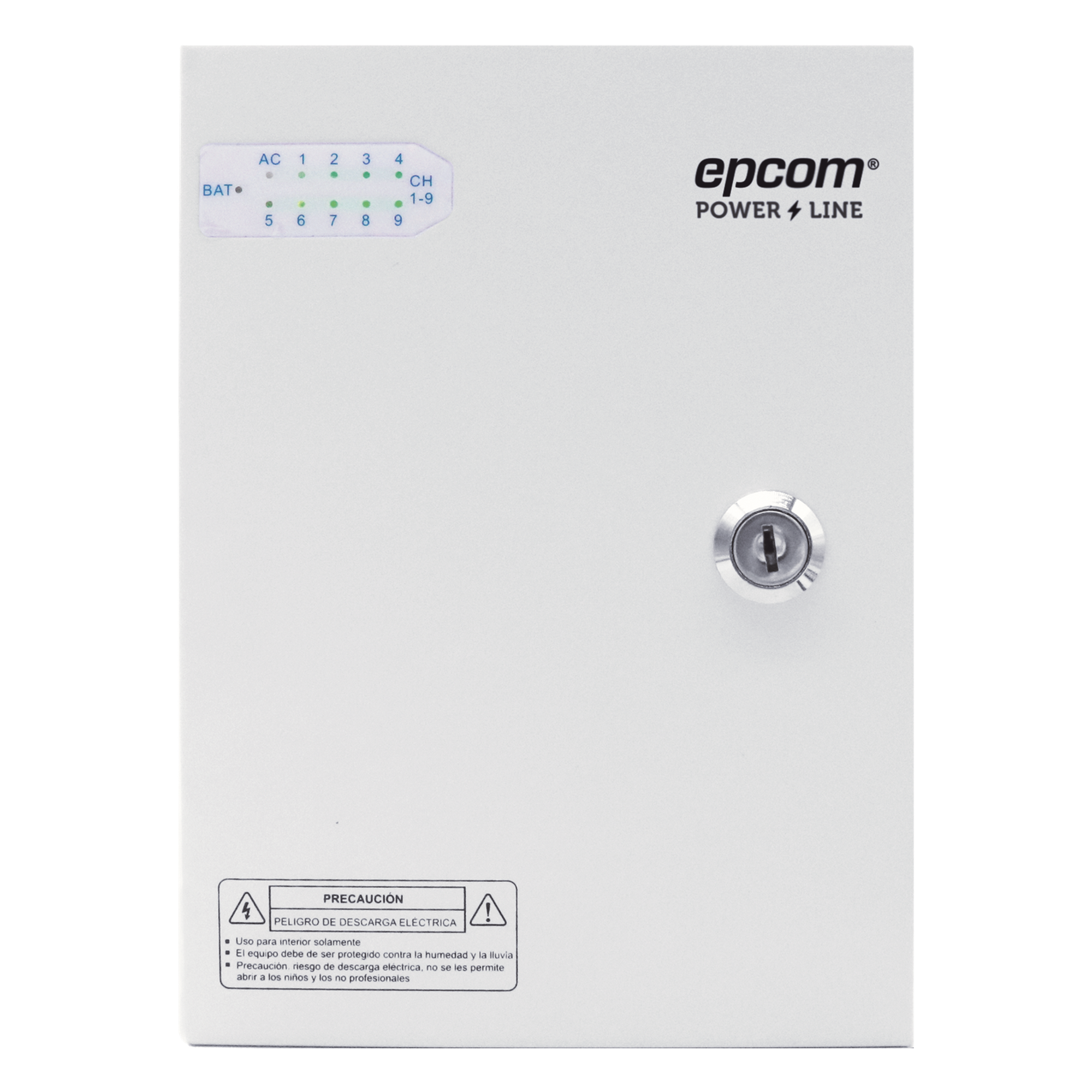 Fuente de Alimentación Profesional / 9 Canales / 16 A Total / 11-15 VCC Ajustable / 200 W / Filtro de Ruido por Canal