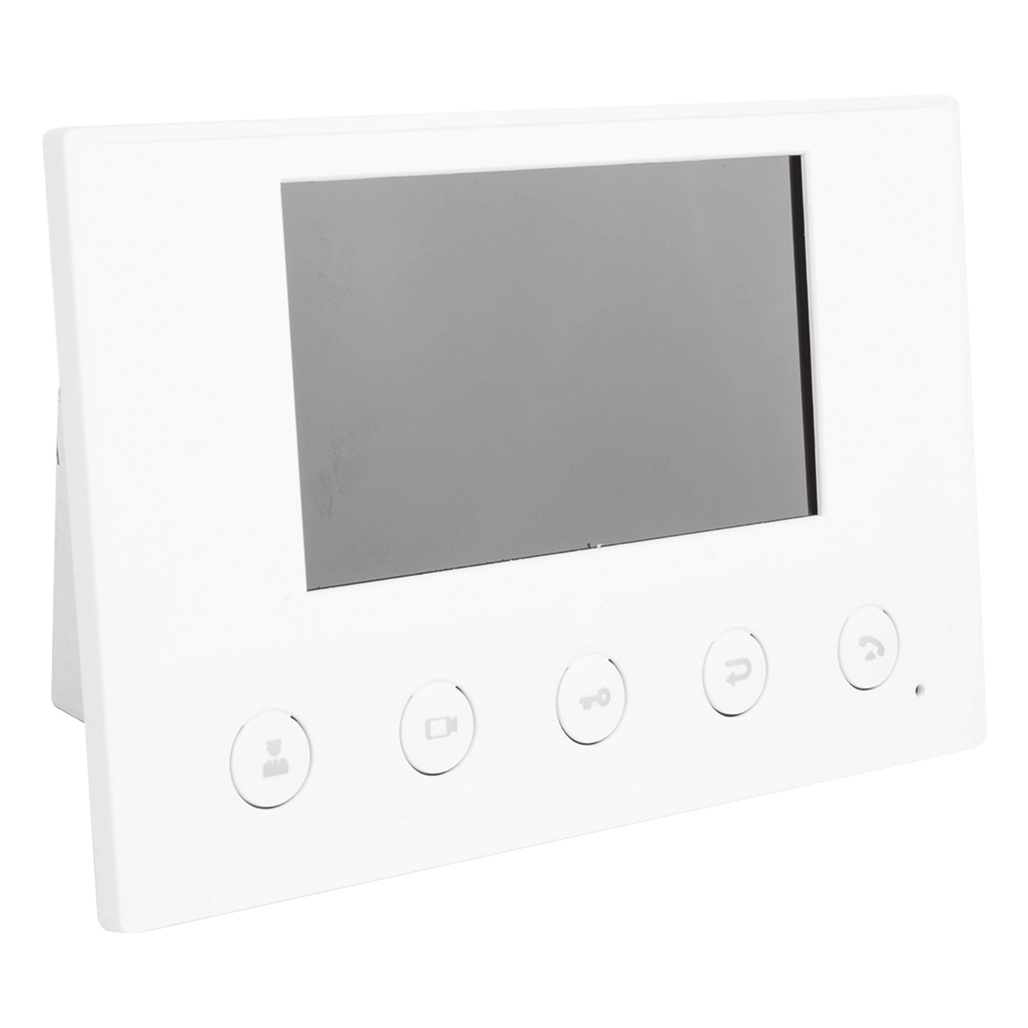 Monitor IP/SIP / Pantalla Capacitiva 4.3" / Wi-Fi 2.4 GHz / Audio HD Bidireccional / PoE / 8 Entradas de Alarma / RS485 / H.264 1080p