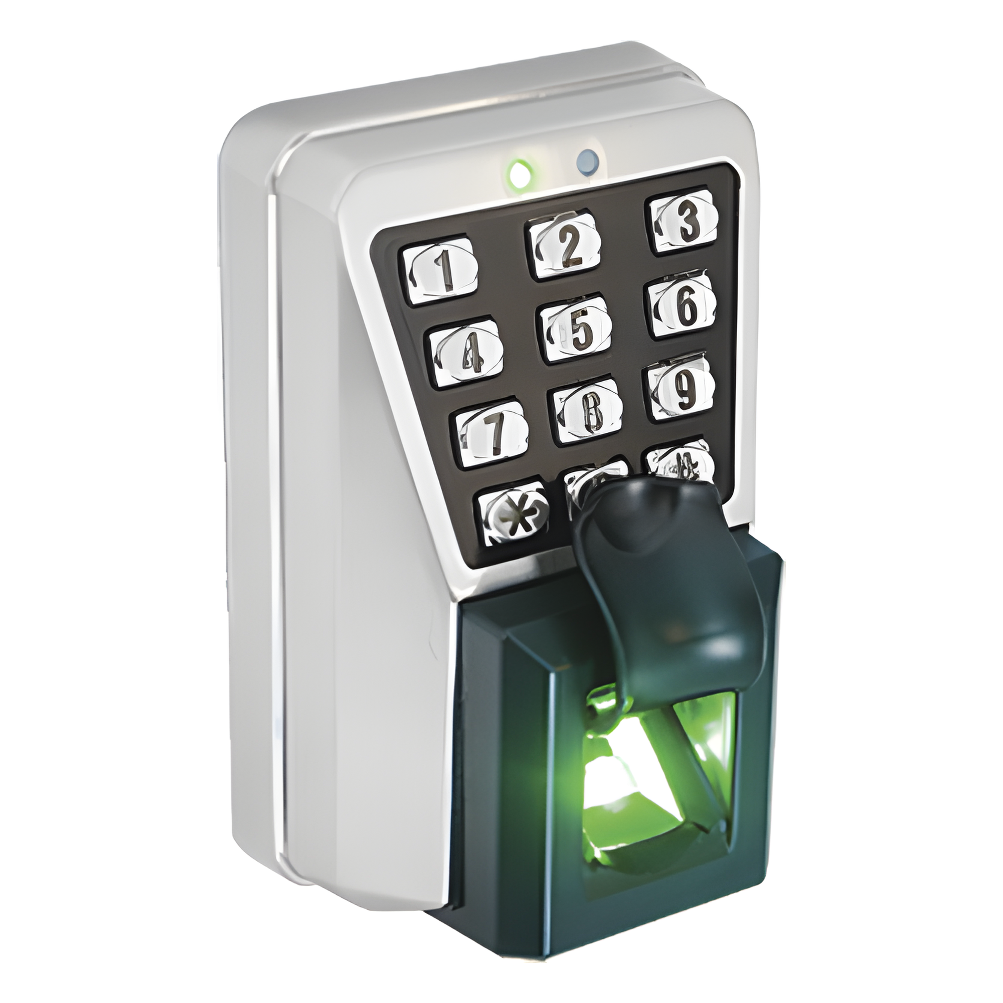 Lector Biométrico de Control de Acceso / 3,000 Huellas / 30,000 Tarjetas / TCP-IP y RS-485 / IP65 Antivandálico / Wiegand 26 Bits — ZKTECO - AccessPRO · SKU XT-5