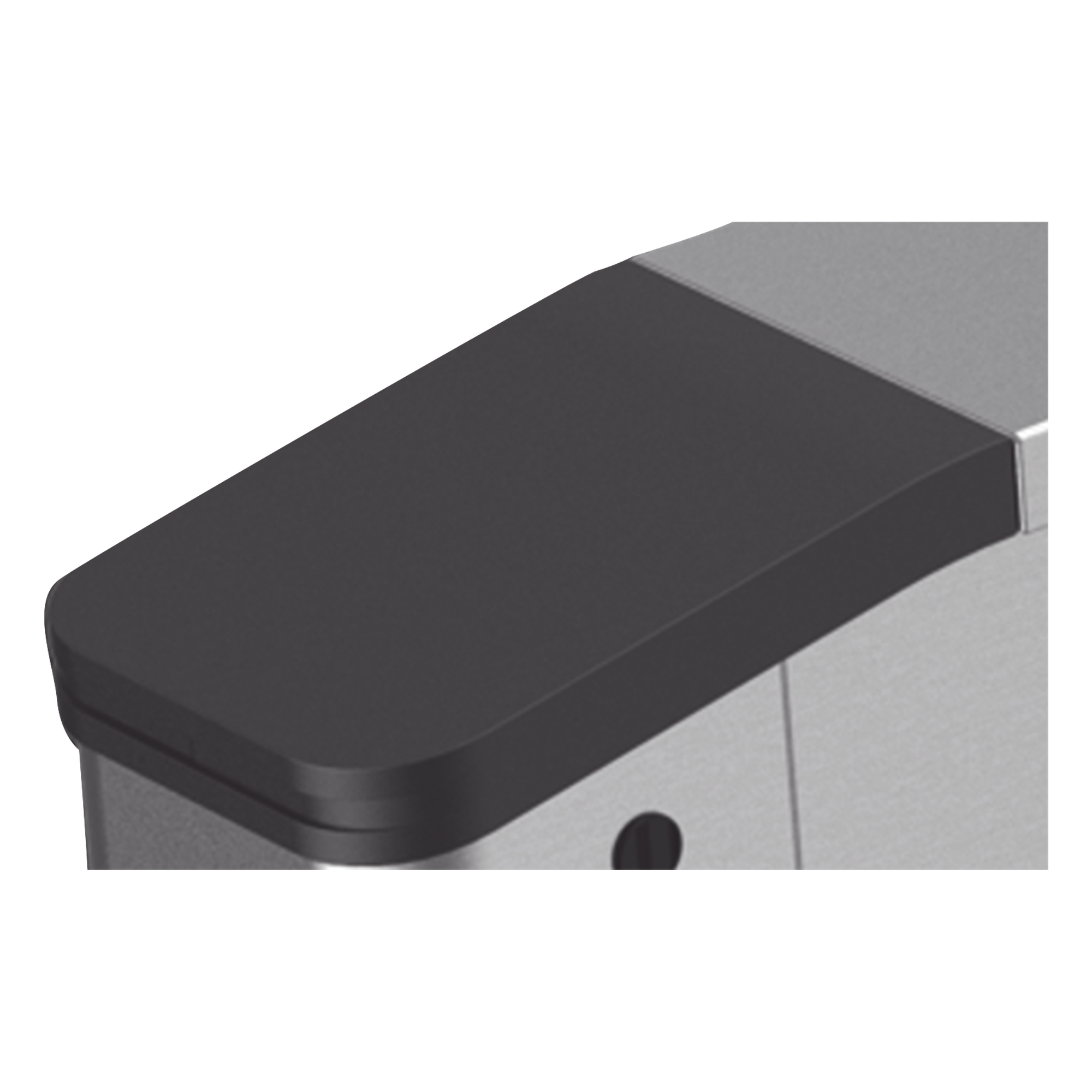 Tapa Plástica para Torniquete / Compatible DS-K3B220 / Logo de Lectura de Tarjeta / Instalación sin Herramientas — HIKVISION · SKU 190225533