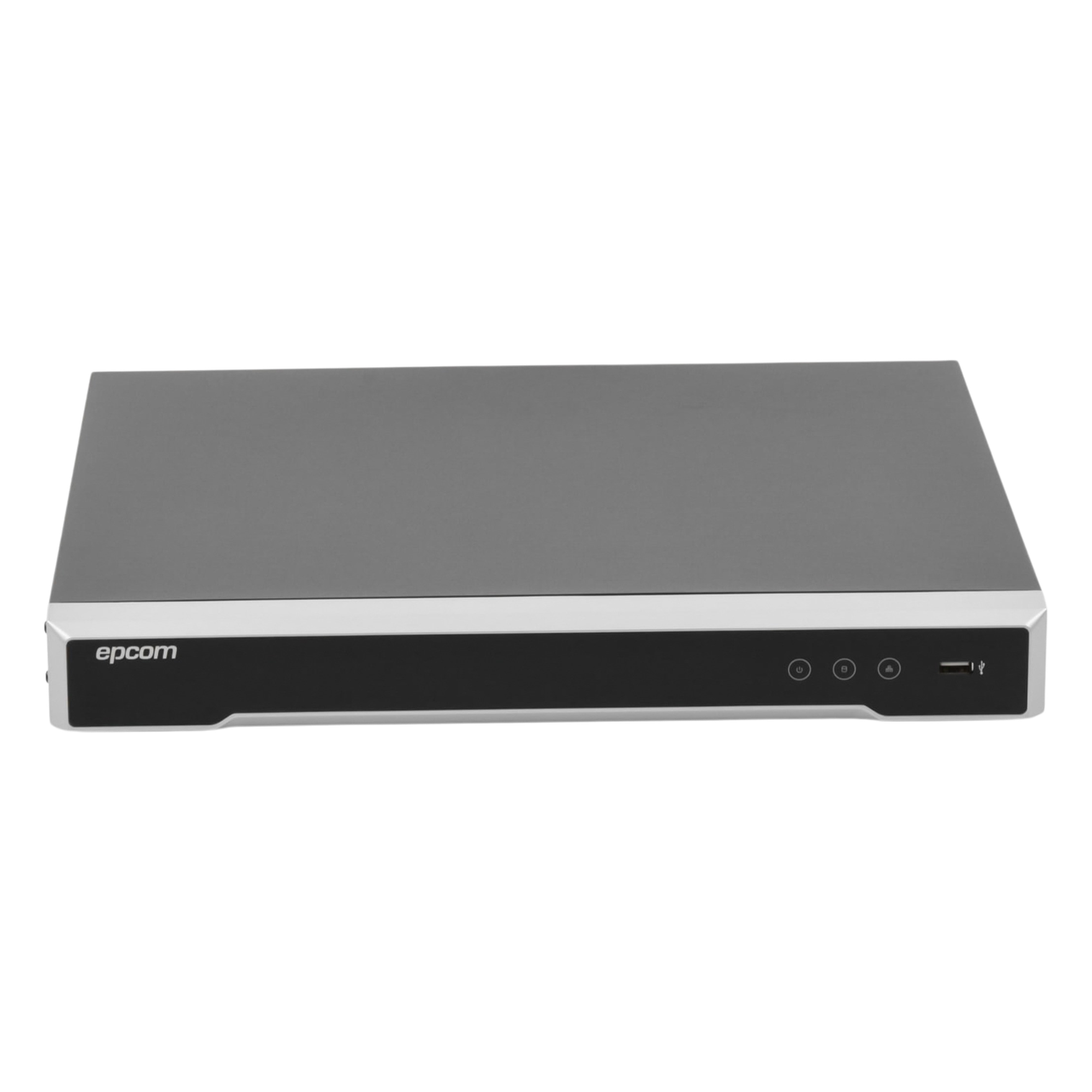DVR  16 Canales 4K TURBOHD + 16 Canales IP / 8 Megapixel/ Audio por Coaxitron/ 2 Bahías de Disco Duro / 4 Canales de Audio / 16 Entradas de Alarma
