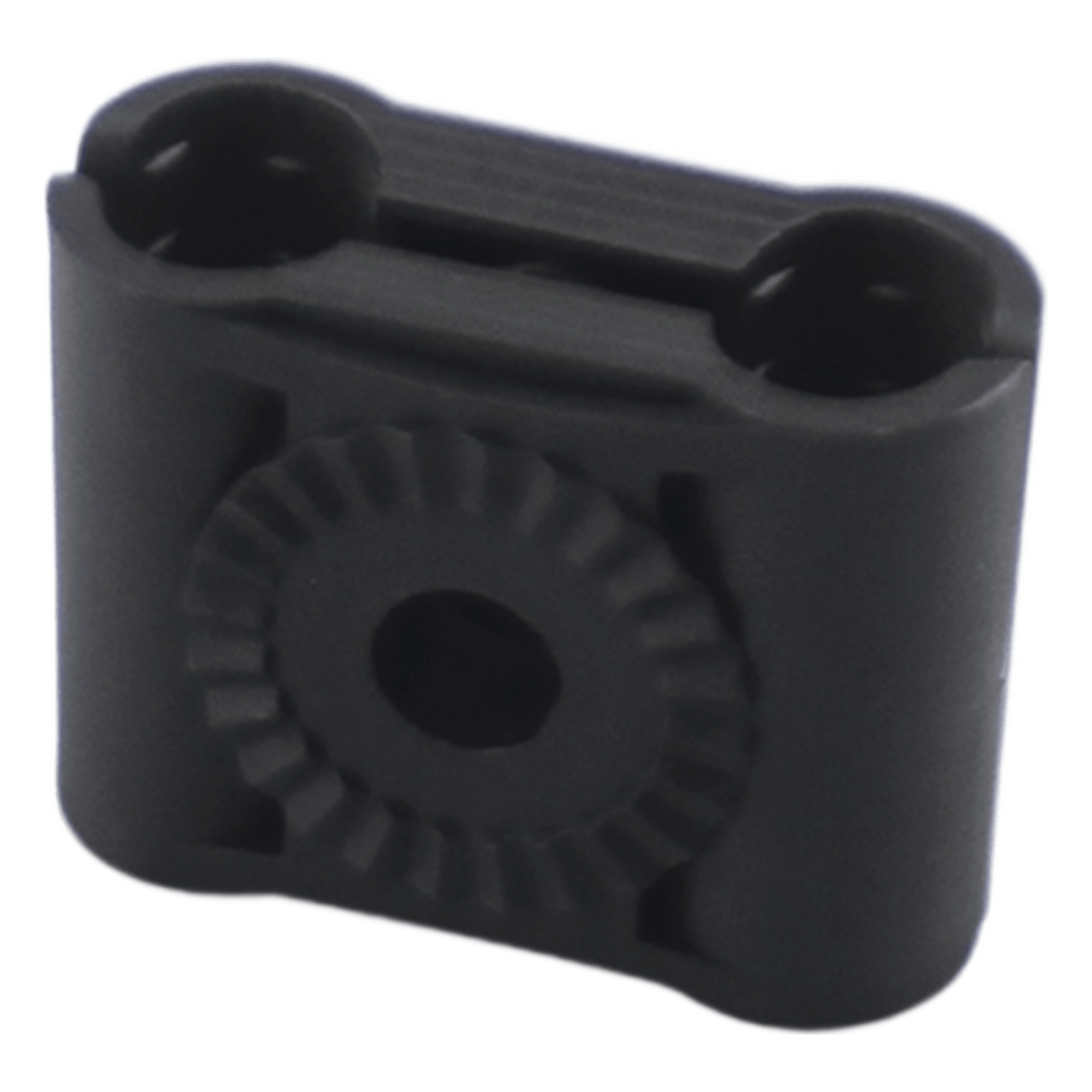 Sujetador Plástico para Cable Coaxial / Doble Canal / 3/8" (9.5 mm) a 11 mm / Varilla Roscada 3/8" o M10 / Paquete de 10 — SYSCOM TOWERS · SKU CB-38