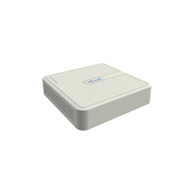 NVR 4 Megapixel (Compatibles con Cámaras AcuSense) / 4 Canales IP / 4 Puertos PoE+ / 1 Bahía de Disco Duro / Salida en Full HD — HiLook by HIKVISION · SKU NVR-104H-D/4P(C)