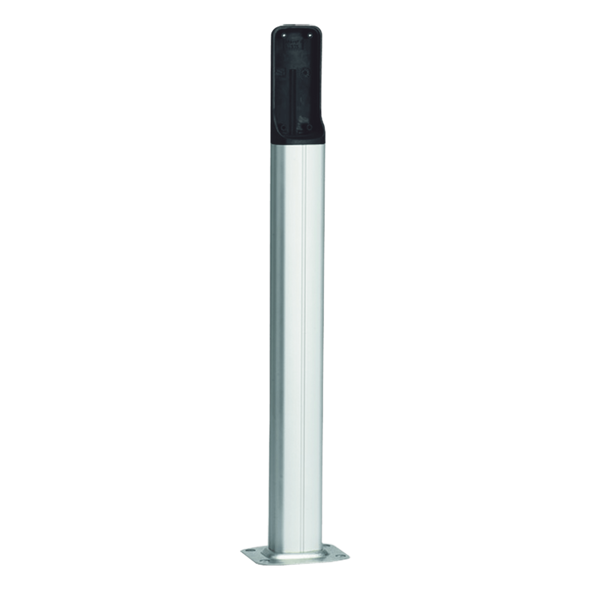 Base de PVC para Fotoceldas / Altura Ajustable 500 mm (1.64 ft) / Color Plata / Resistente a la Intemperie — CAME · SKU 001-DIR-CG