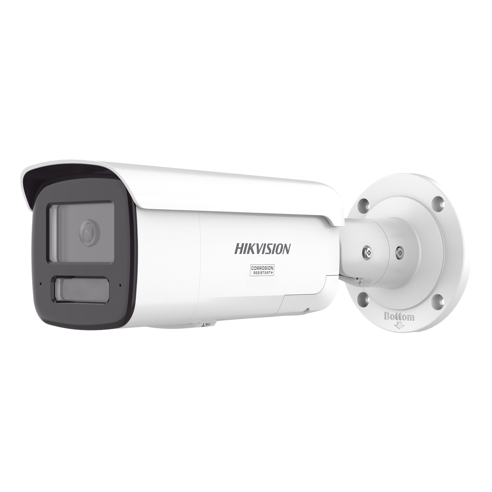 Bala IP 4 Megapixel / Lente 4 mm / 60 mts IR + Luz Blanca / Exterior IP67 / WDR 130 dB / ACUSENSE 3.0 / Metal / NEMA 4X / ACUSEEK — HIKVISION · SKU DS-2CD2T47G3-LIY