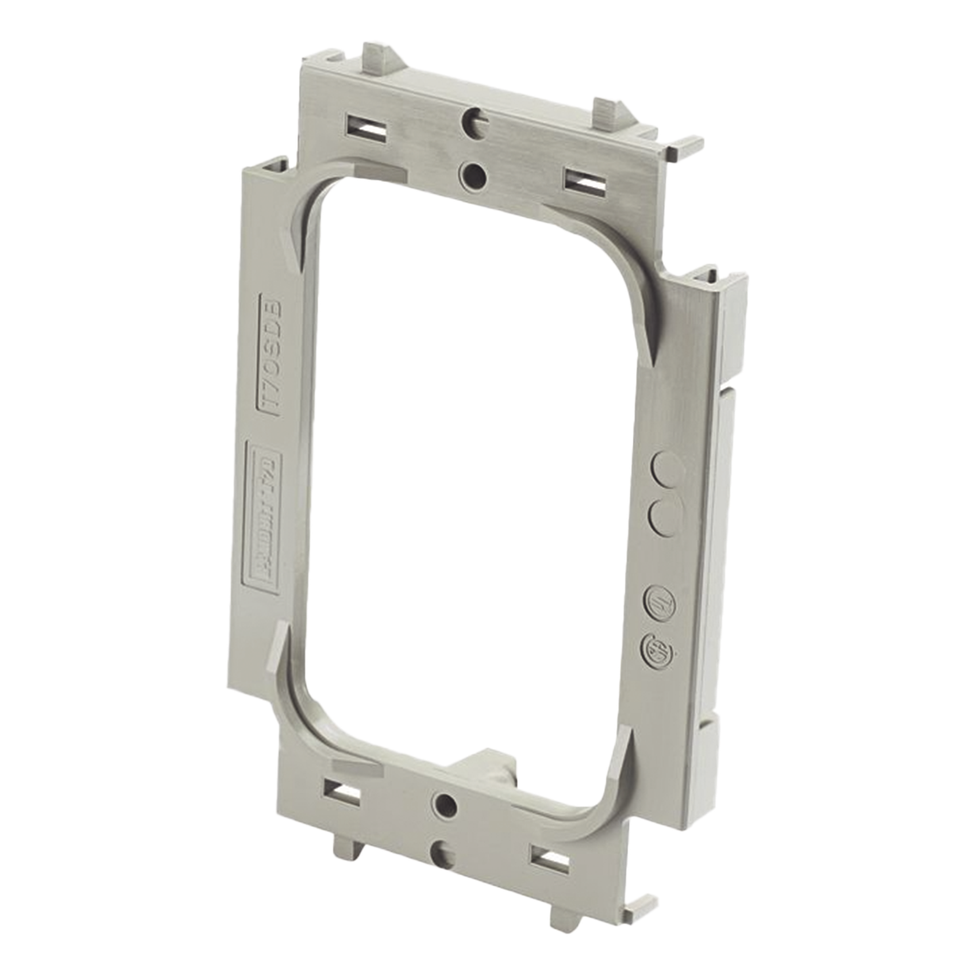 Adaptador Atornillable para Faceplate / PVC Gris / 2.75 in x 4 in / 0.33 ft / Montaje Atornillado — PANDUIT · SKU T70SDB-X