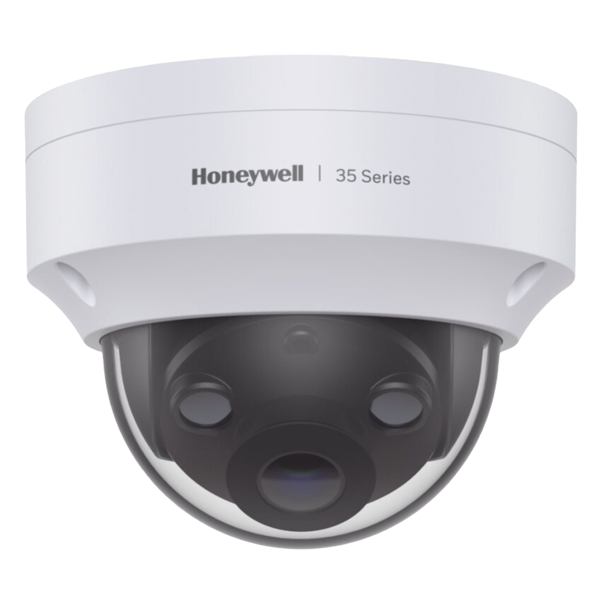 Cámara Domo IP / 3 Megapixel / Gran Angular 88° / IR 40 m (131.2 ft) / WDR 120 dB / Antivandálica IK10 / PoE — HONEYWELL · SKU HC35W43R3