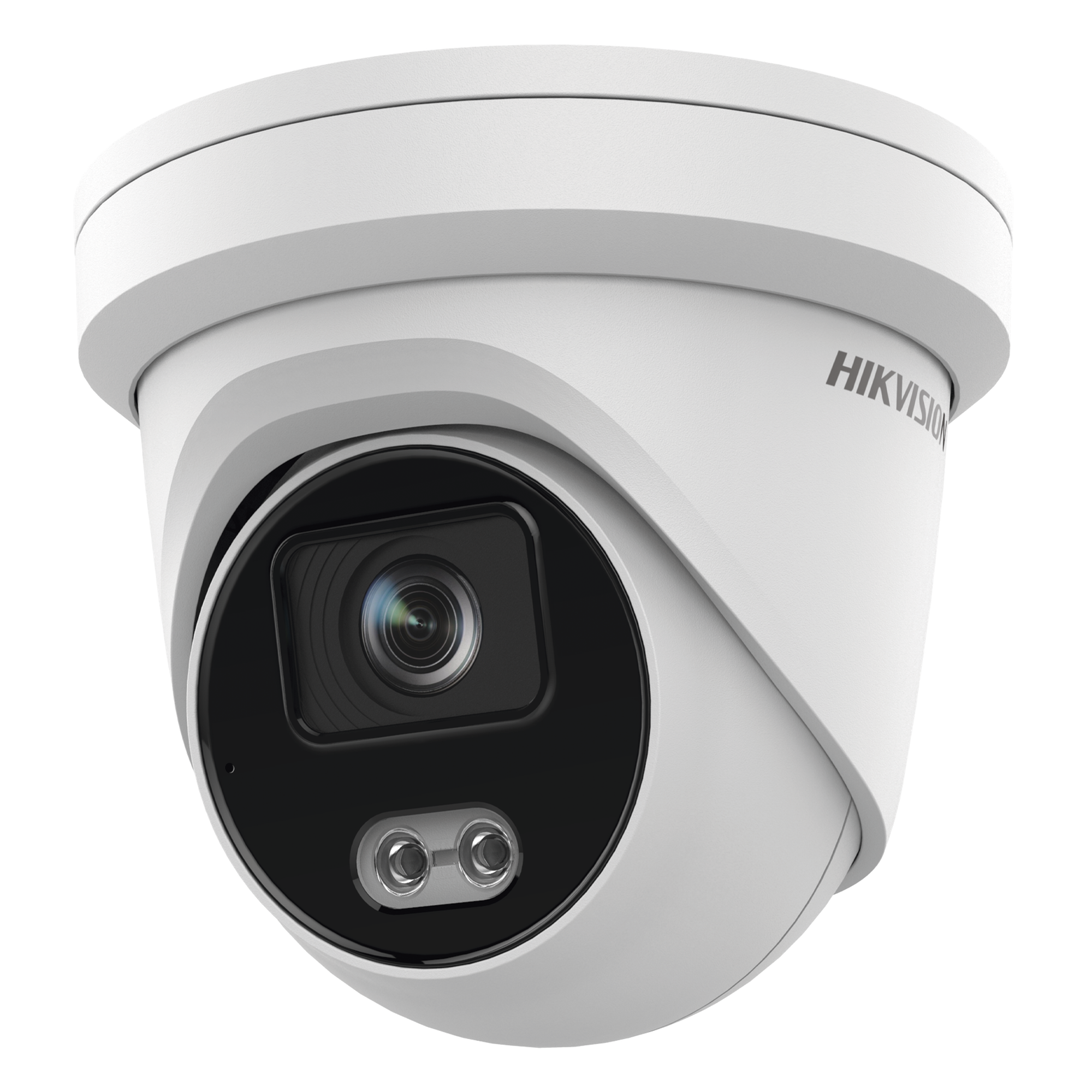 Cámara Turret IP / 4 Megapixel / Color 24/7 / Luz Blanca 40 m (131.2 ft) / Lente 4 mm / WDR 130 dB / IP67 / Audio Integrado — HIKVISION · SKU DS-2CD3347G2-LS(U)(C)
