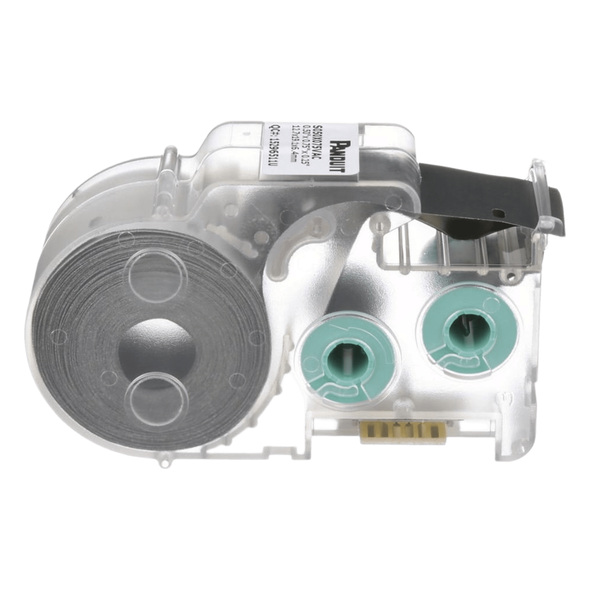 Casete de Etiquetas Autolaminadas / 350 Etiquetas / 0.75 x 0.75 in / 18-14 AWG / Vinilo / -46°C a 107°C — PANDUIT · SKU S075X075VAC