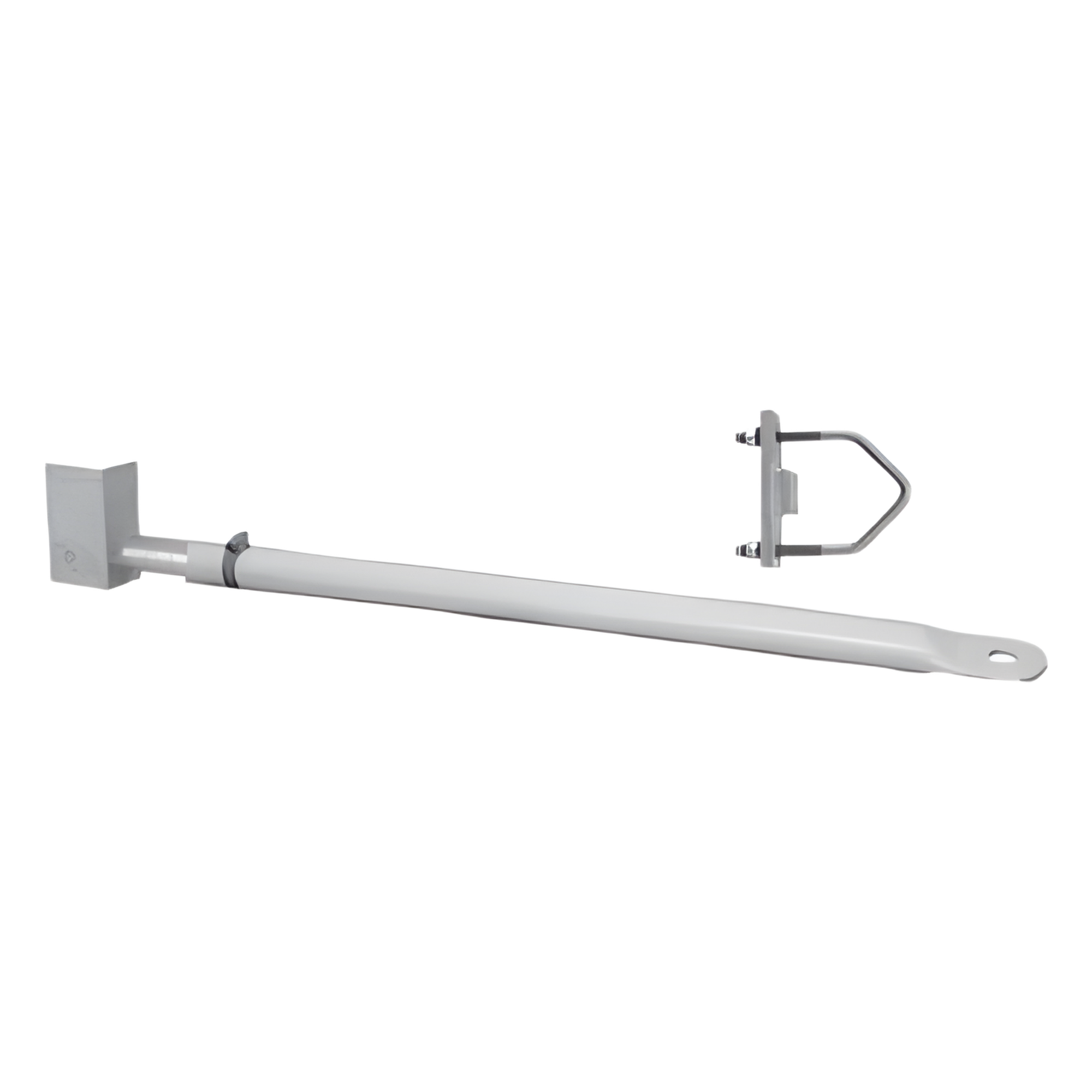 Soporte Lateral Superior / PVC Resistente a UV / Ajustable 81-103 cm (32-40.5 pies) / Compatible Torres 1.5-3.5 pies O.D. / Aislado Sin Interferencia VSWR — TELEWAVE, INC · SKU ANTM-432
