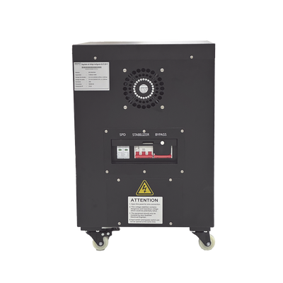 Regulador de Voltaje Industrial Bifásico Ferrorresonante 5 kVA/5 kW 220 V / Entrada 176-264 V Vca / Salida 215.6-224.4 Vca