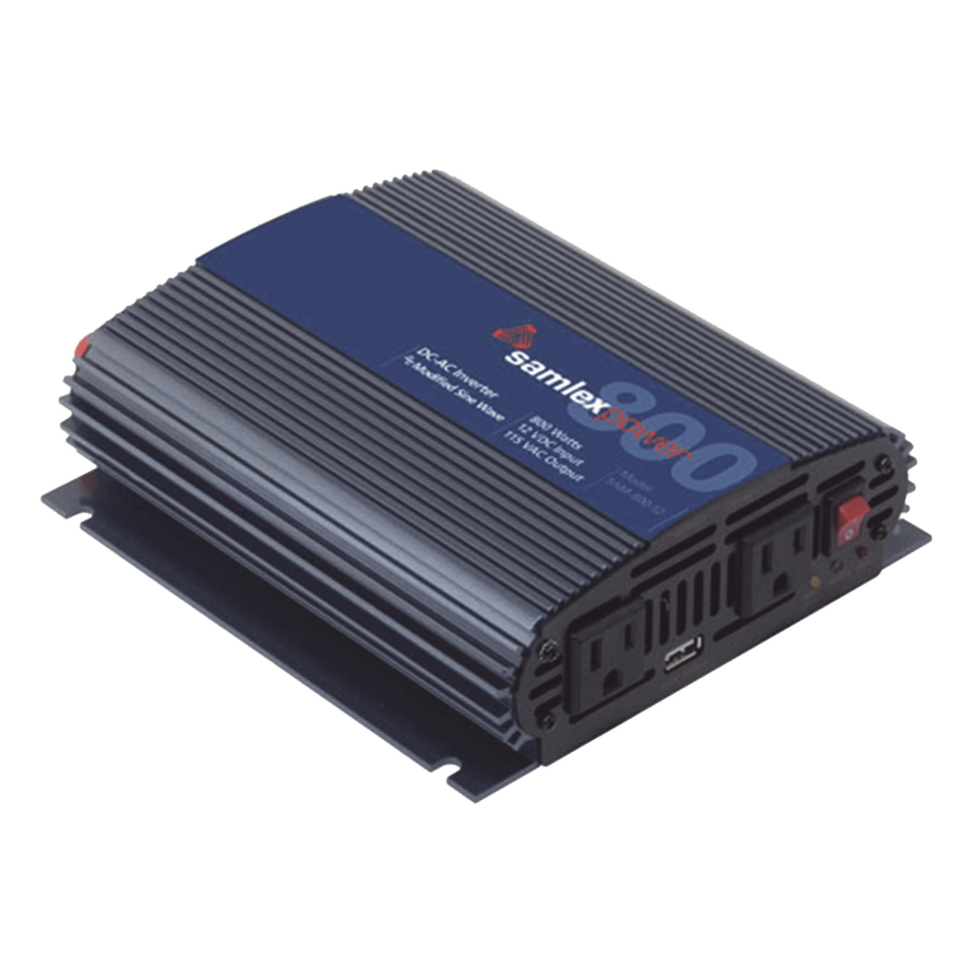 Inversor de Corriente (CD-CA) Potencia Nominal 800 W, Ent:12 Vcc, Sal:115 Vca 60 Hz