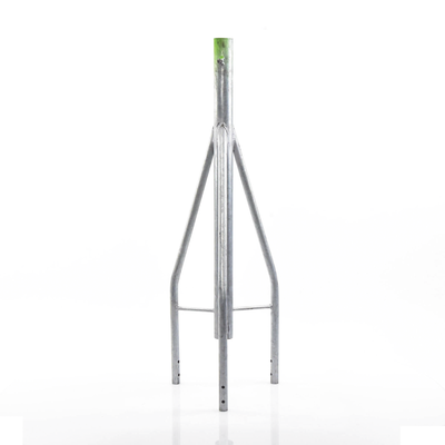 Tramo de Remate (Copete) para Tramo STZ-30 Galvanizado Electrolítico con Opresores para Pararrayo.