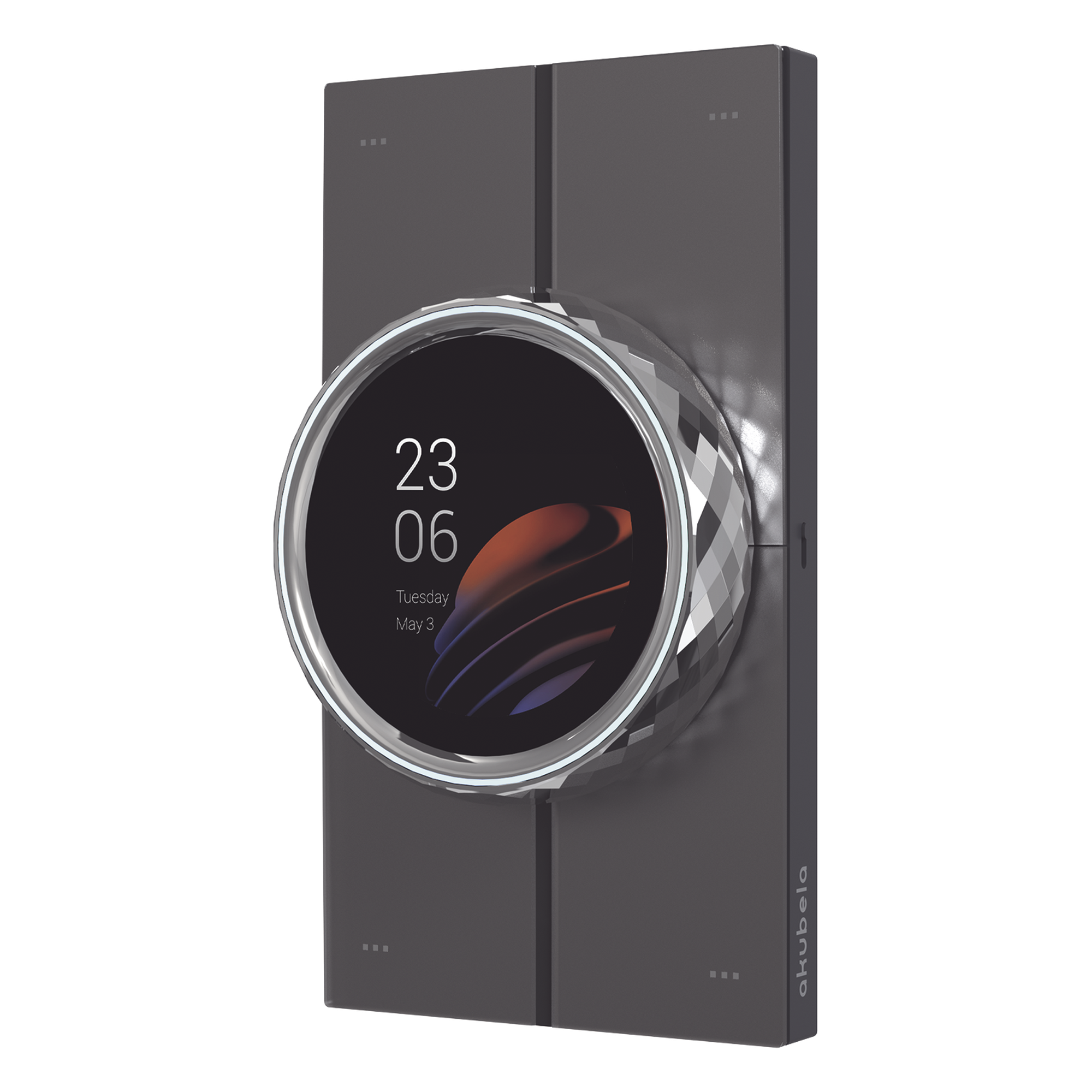 Panel de Control Táctil / Pantalla 2.1'' / Wi-Fi Dual Band / Zigbee 3.0 / Bluetooth 4.2 / 4 Botones de Escena / Sensor Ambiental Multifunción — AKUBELA · SKU RT61D1US