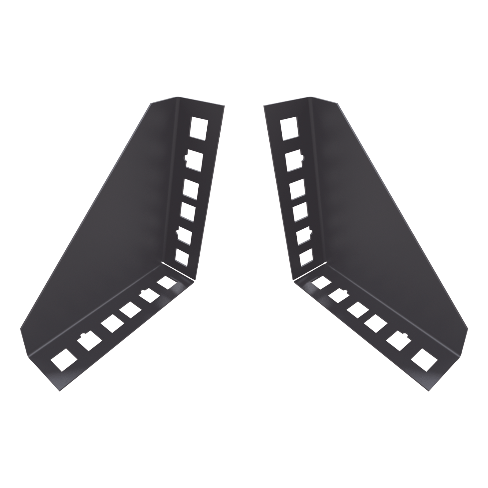 Soporte de Montaje para Rack / 19 pulgadas / 1U Vertical / Capacidad 2U / Carga 10 kg / Pared o Placa — LINKEDPRO BY EPCOM · SKU LP-RACK-ADAP